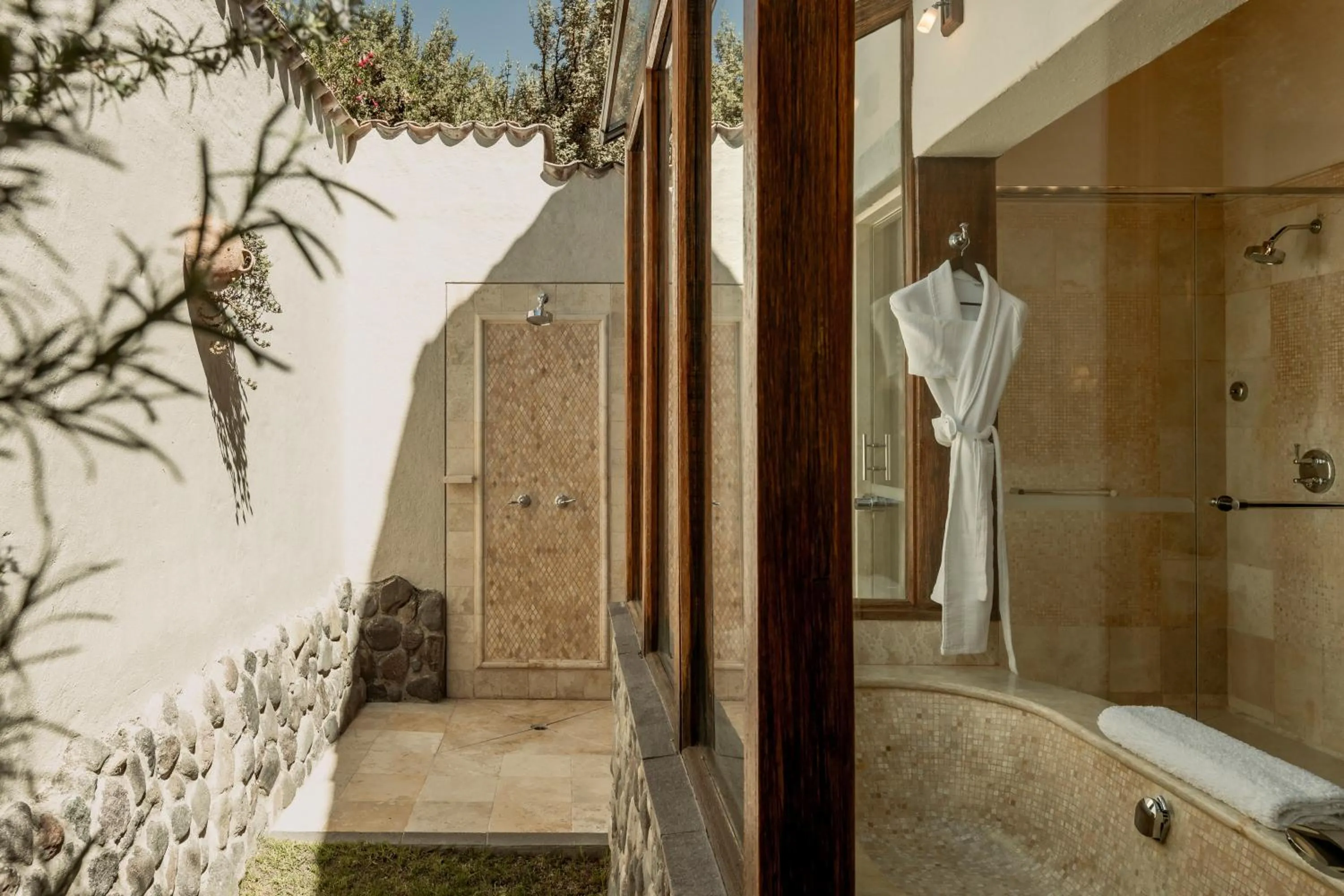 Shower in Las Casitas, A Belmond Hotel, Colca Canyon