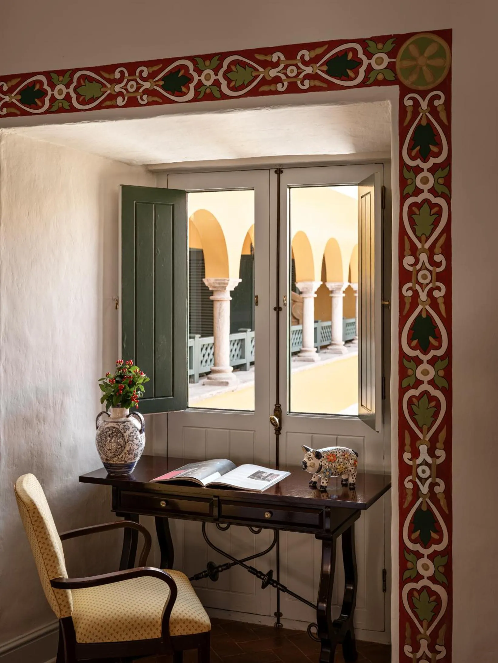 Seating area in Monasterio, A Belmond Hotel, Cusco