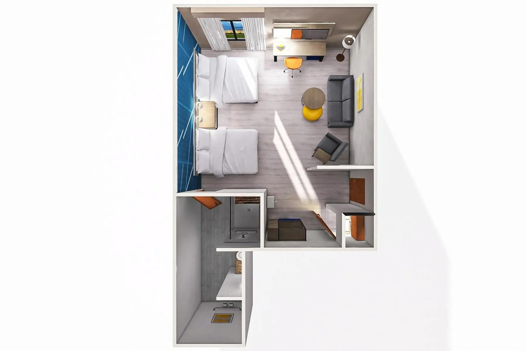 Floor plan in Comfort Suites Augusta Riverwatch