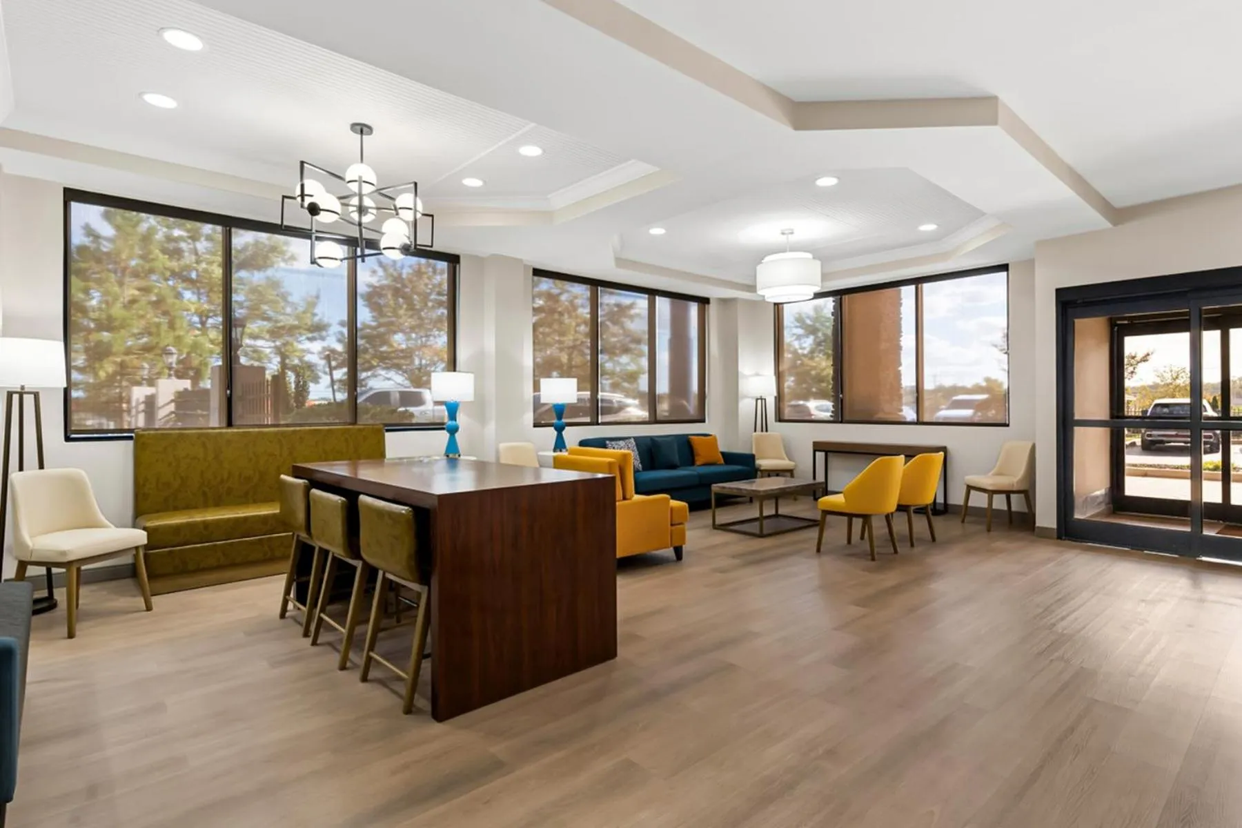 Lobby or reception in Comfort Suites Augusta Riverwatch