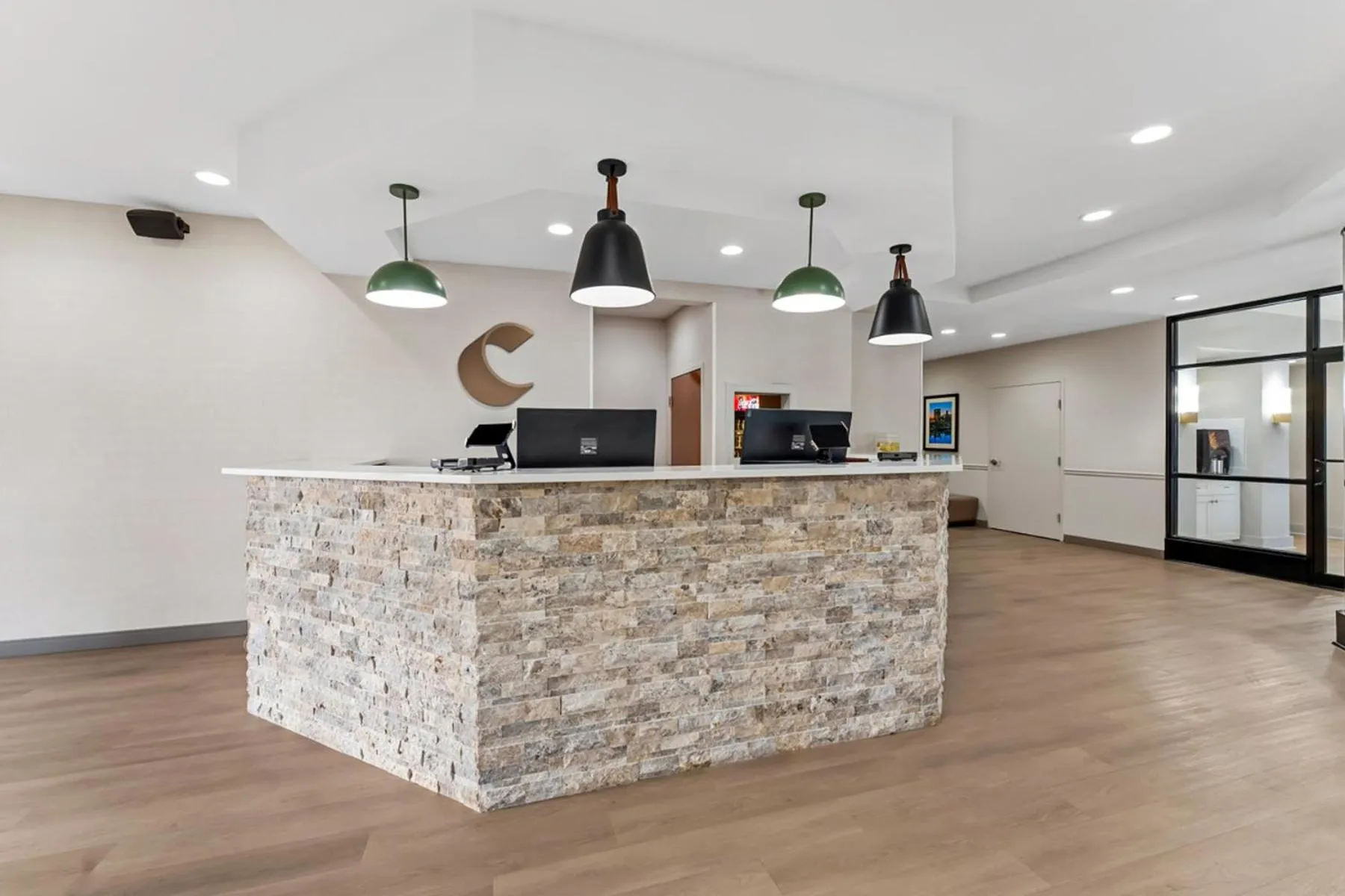 Lobby or reception in Comfort Suites Augusta Riverwatch