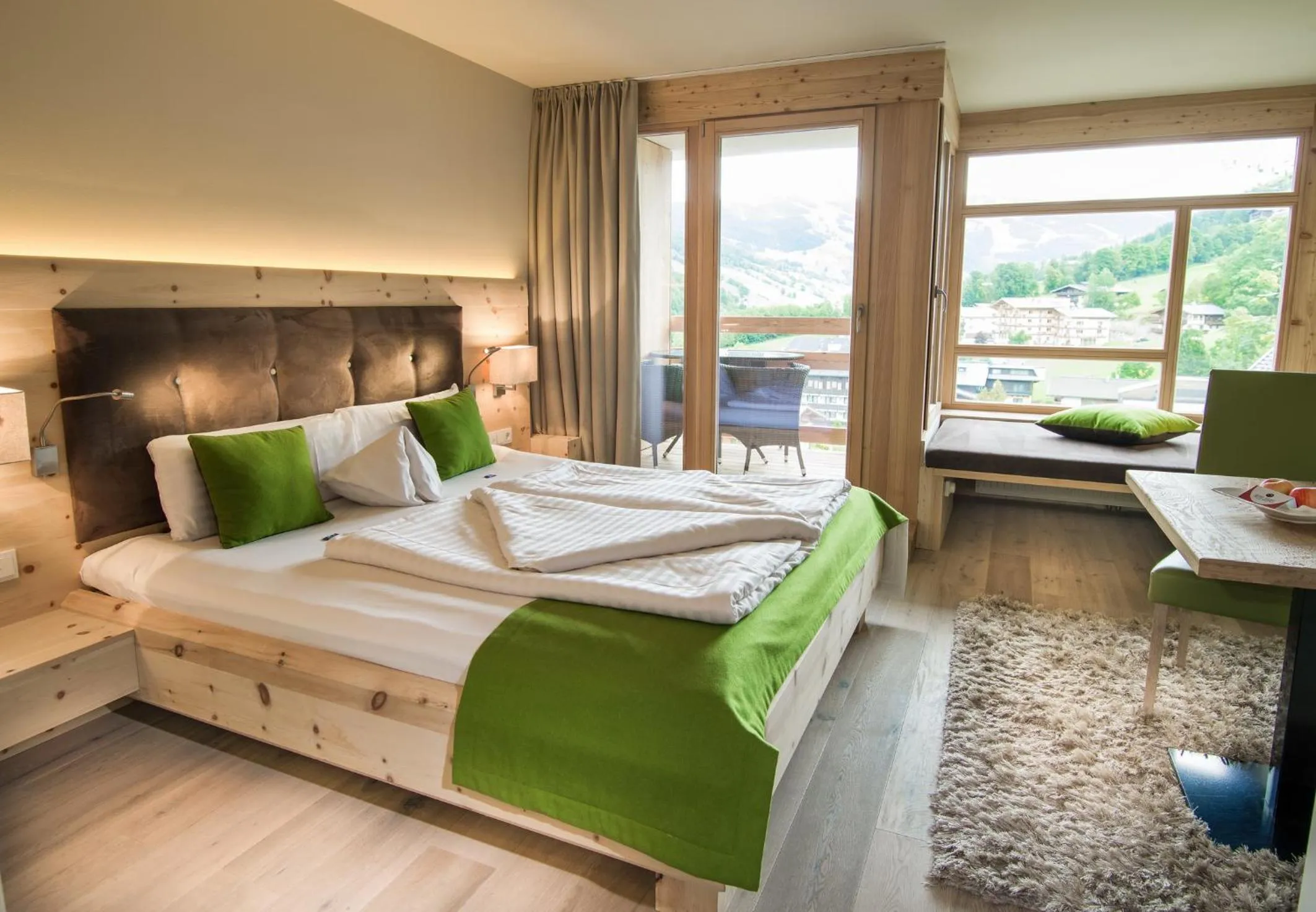 Photo of the whole room, Bed in Alpin Juwel - Bio und Lifestylehotel