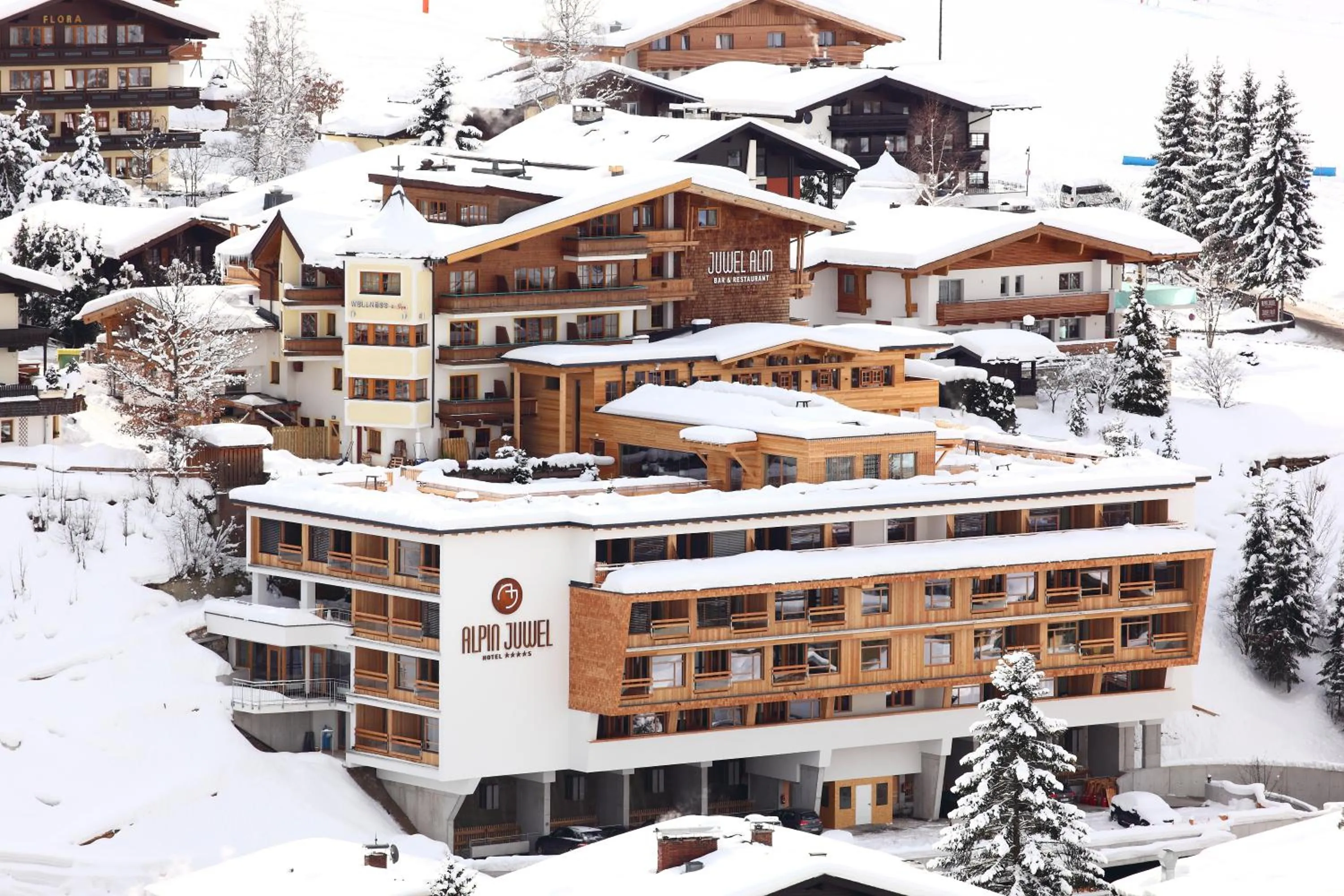 Facade/entrance in Alpin Juwel - Bio und Lifestylehotel