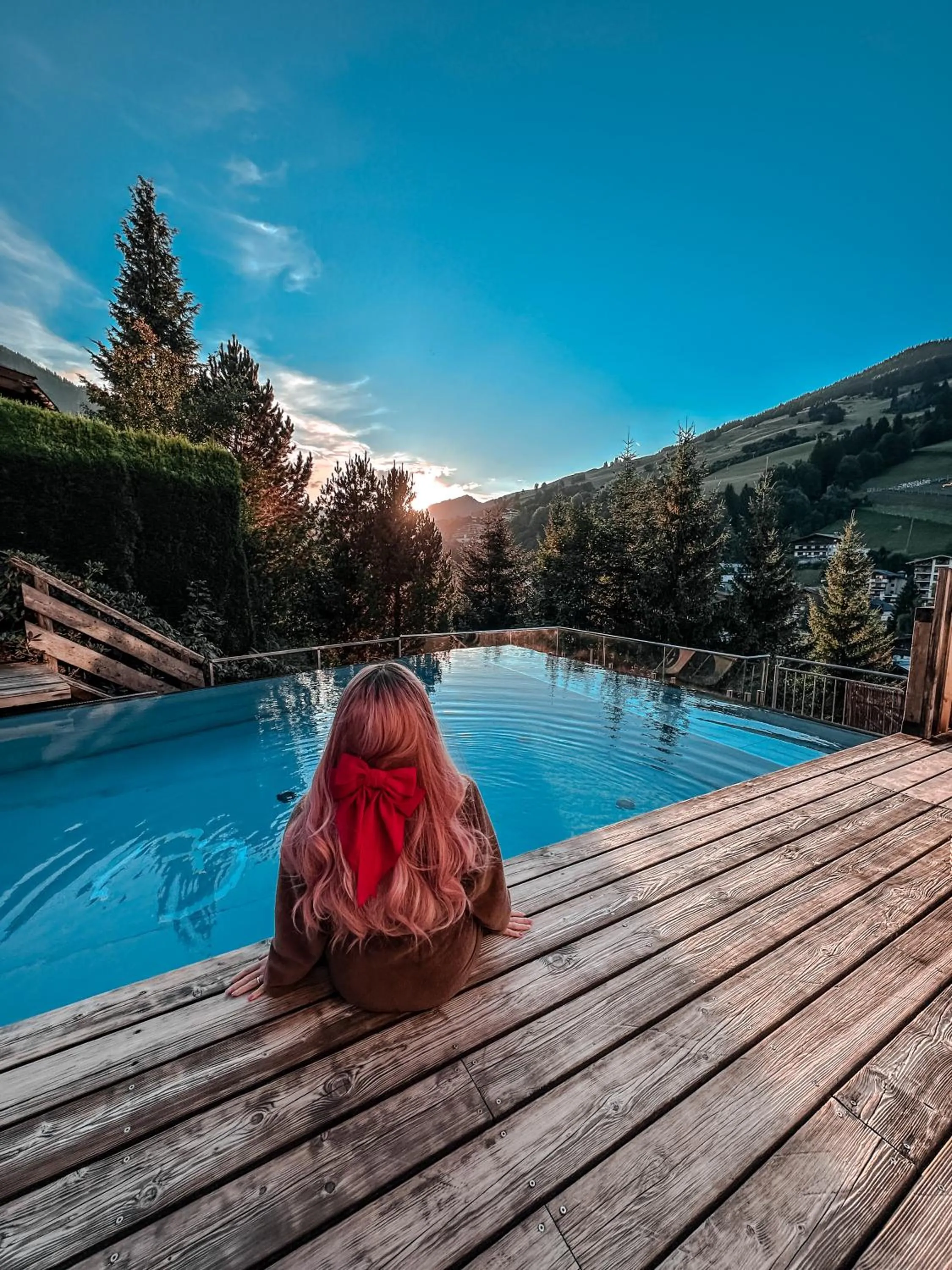 Swimming pool in Alpin Juwel - Bio und Lifestylehotel