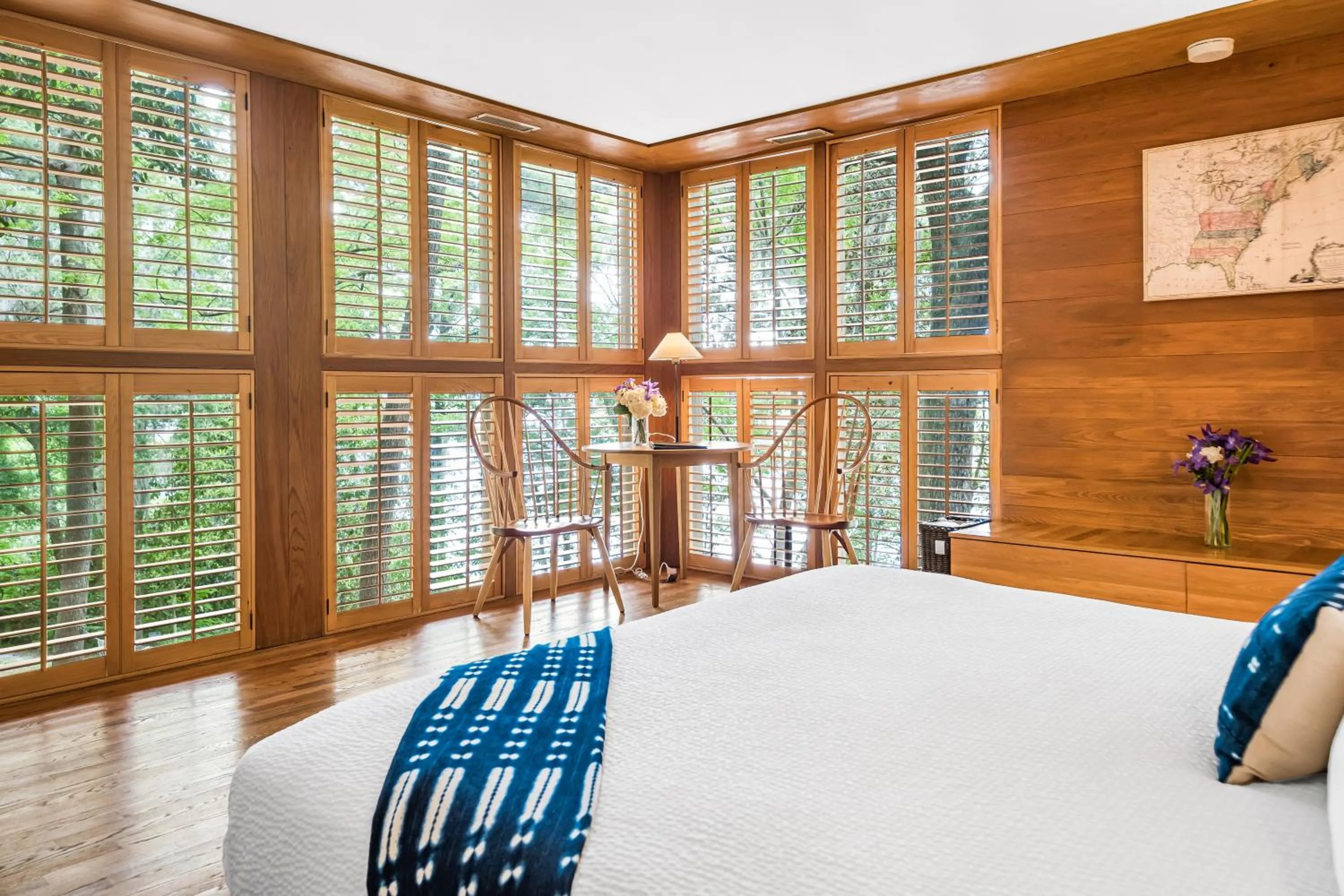 View (from property/room), Bed in The Inn at Middleton Place