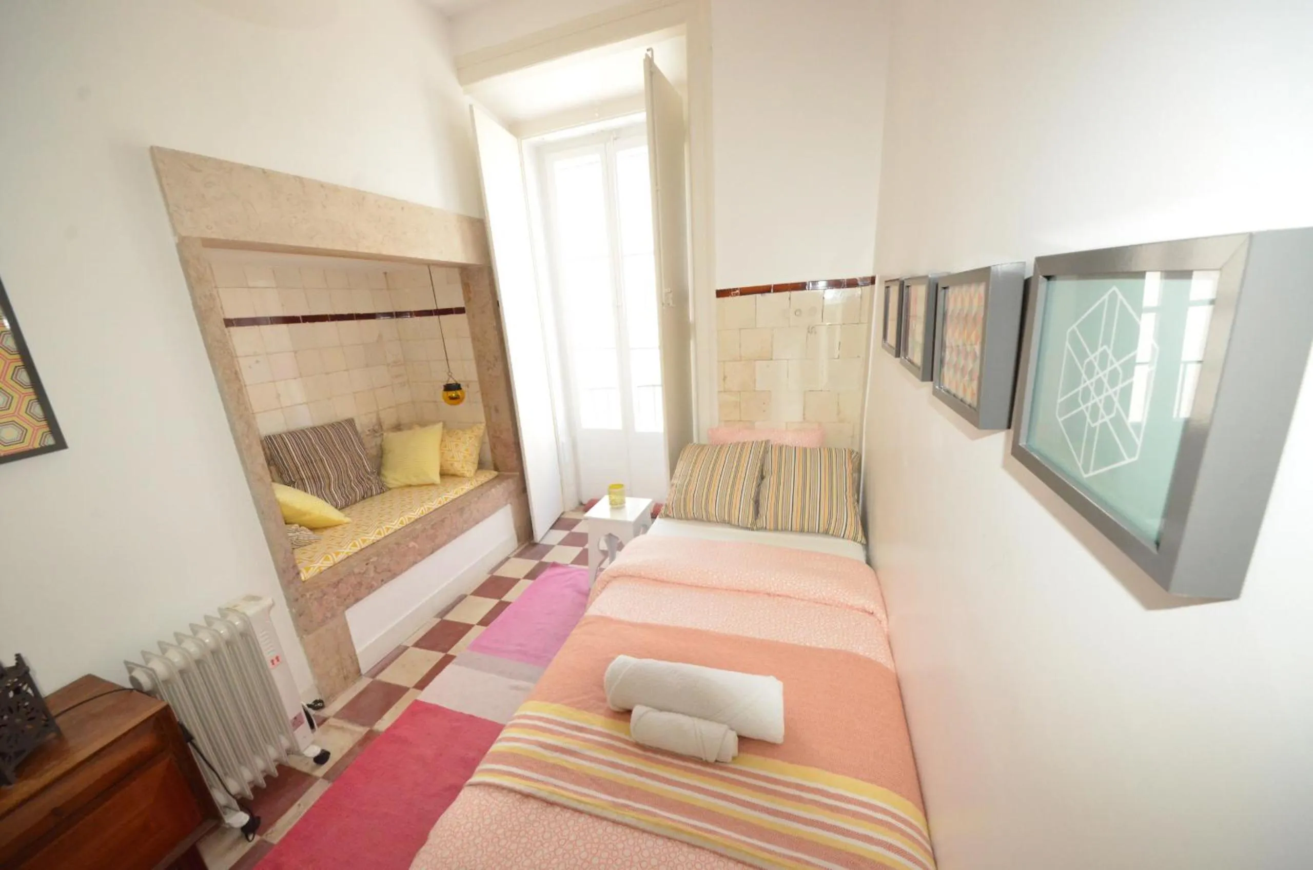 Bed in The Color Hostel