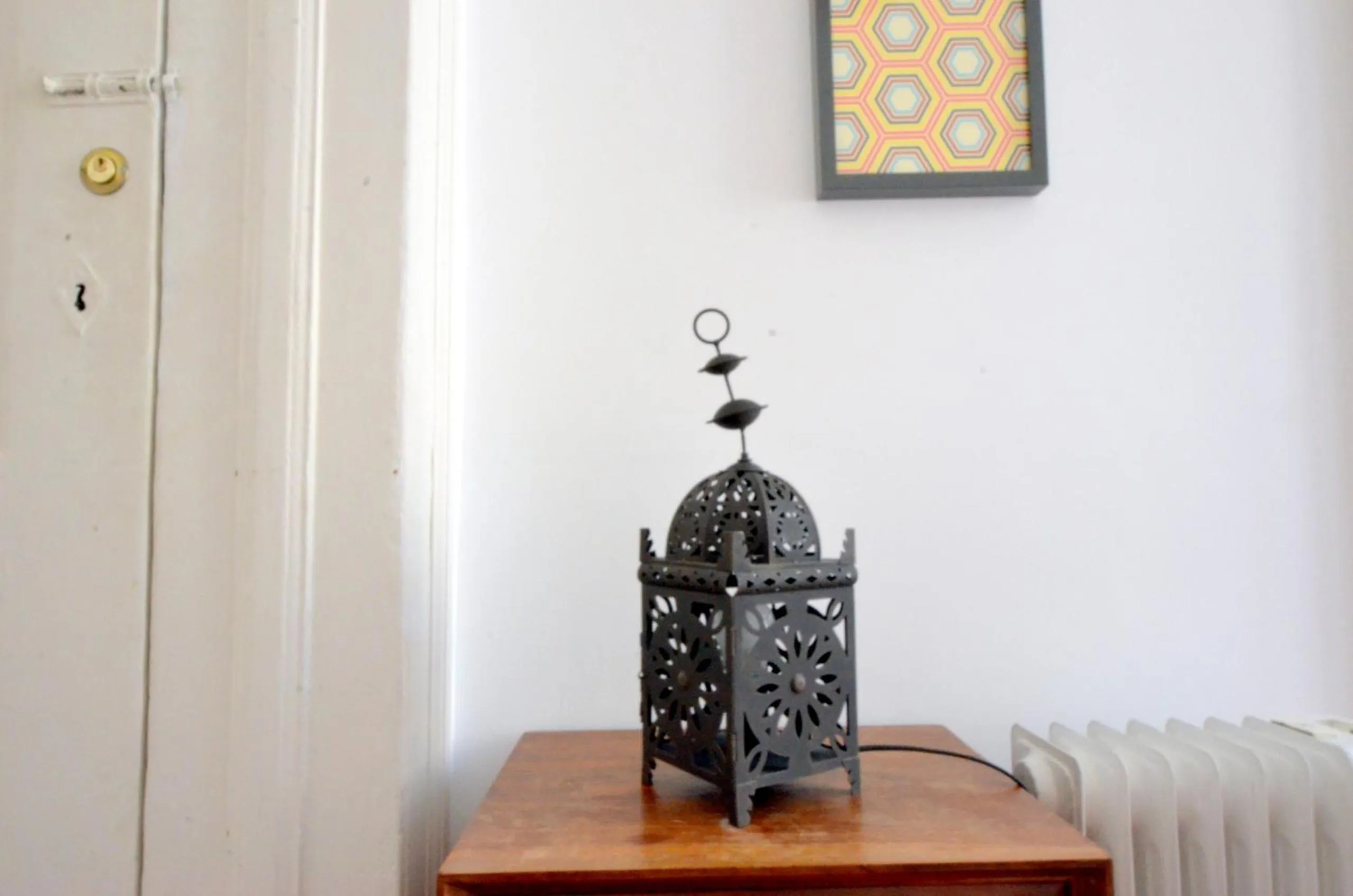 Decorative detail in The Color Hostel