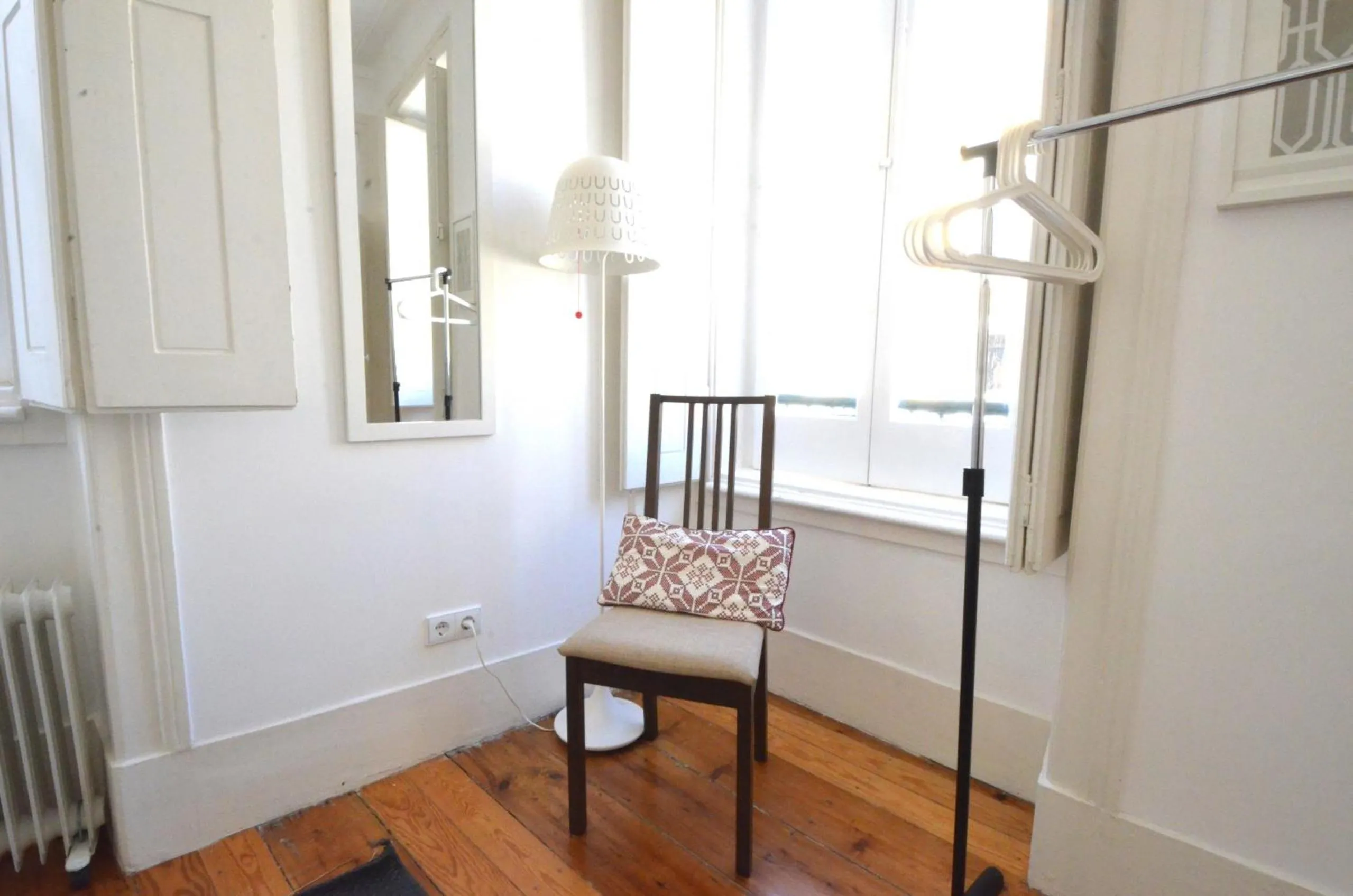 Seating area in The Color Hostel