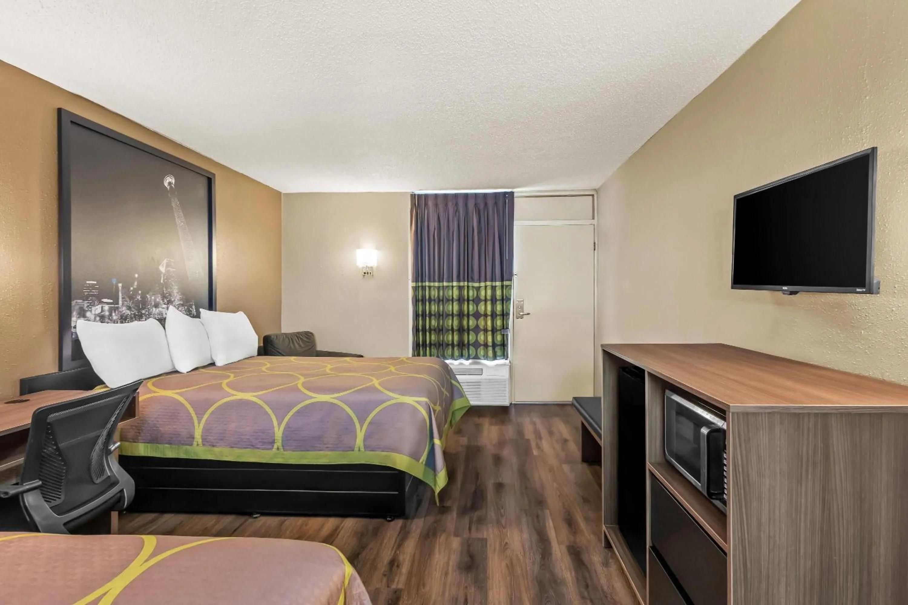 Bed in Super 8 by Wyndham Commerce