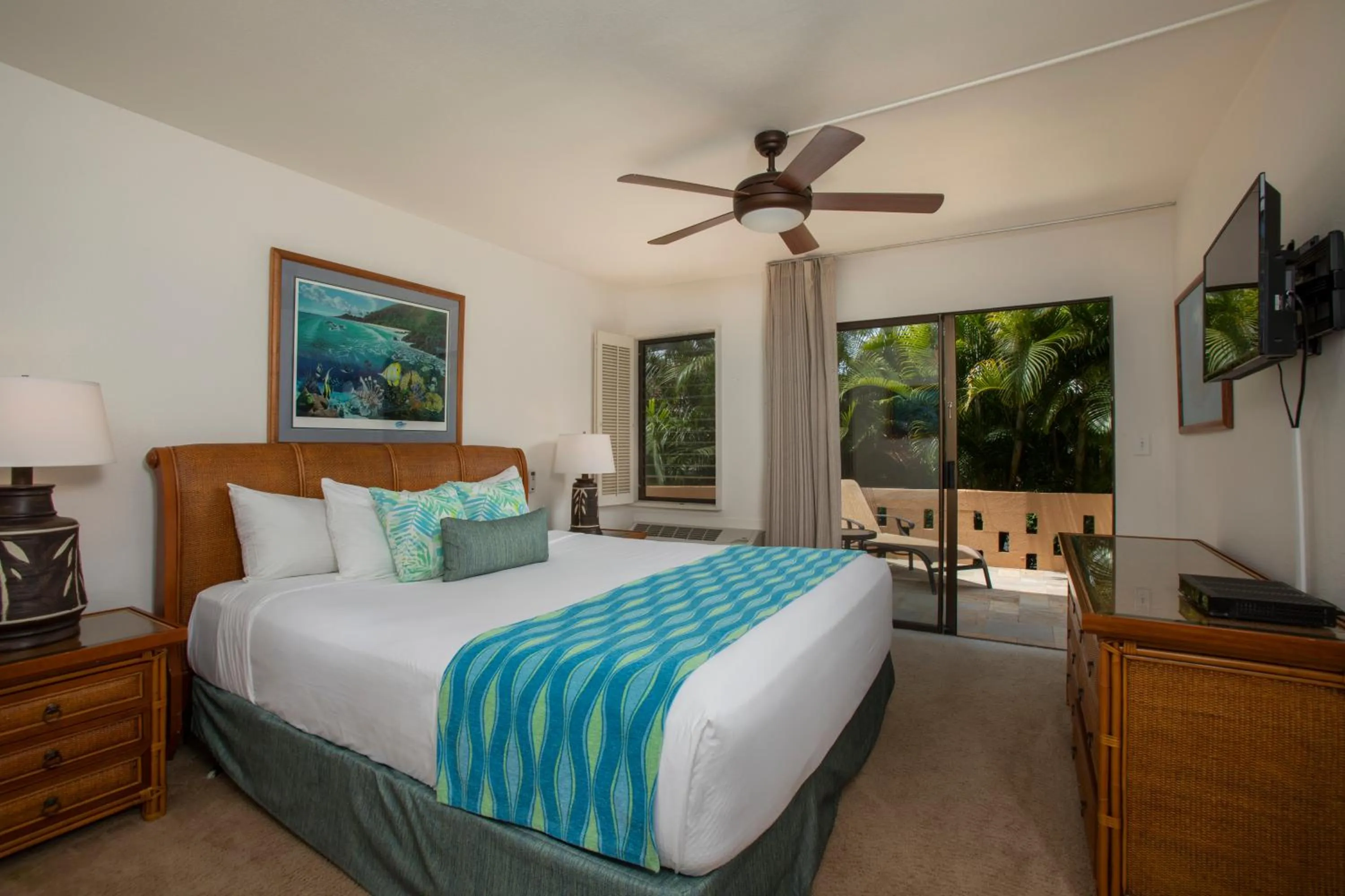 Bedroom, Bed in Wailea Ekahi Village - CoralTree Residence Collection