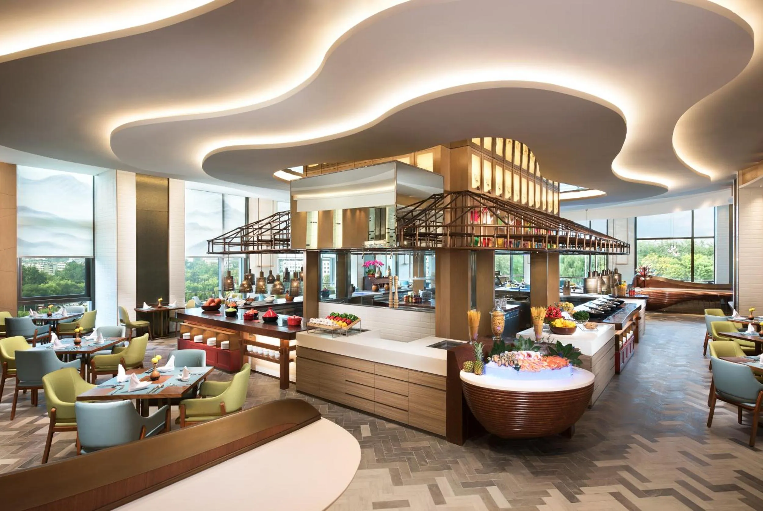 Restaurant/places to eat in Shangri-La Jinan