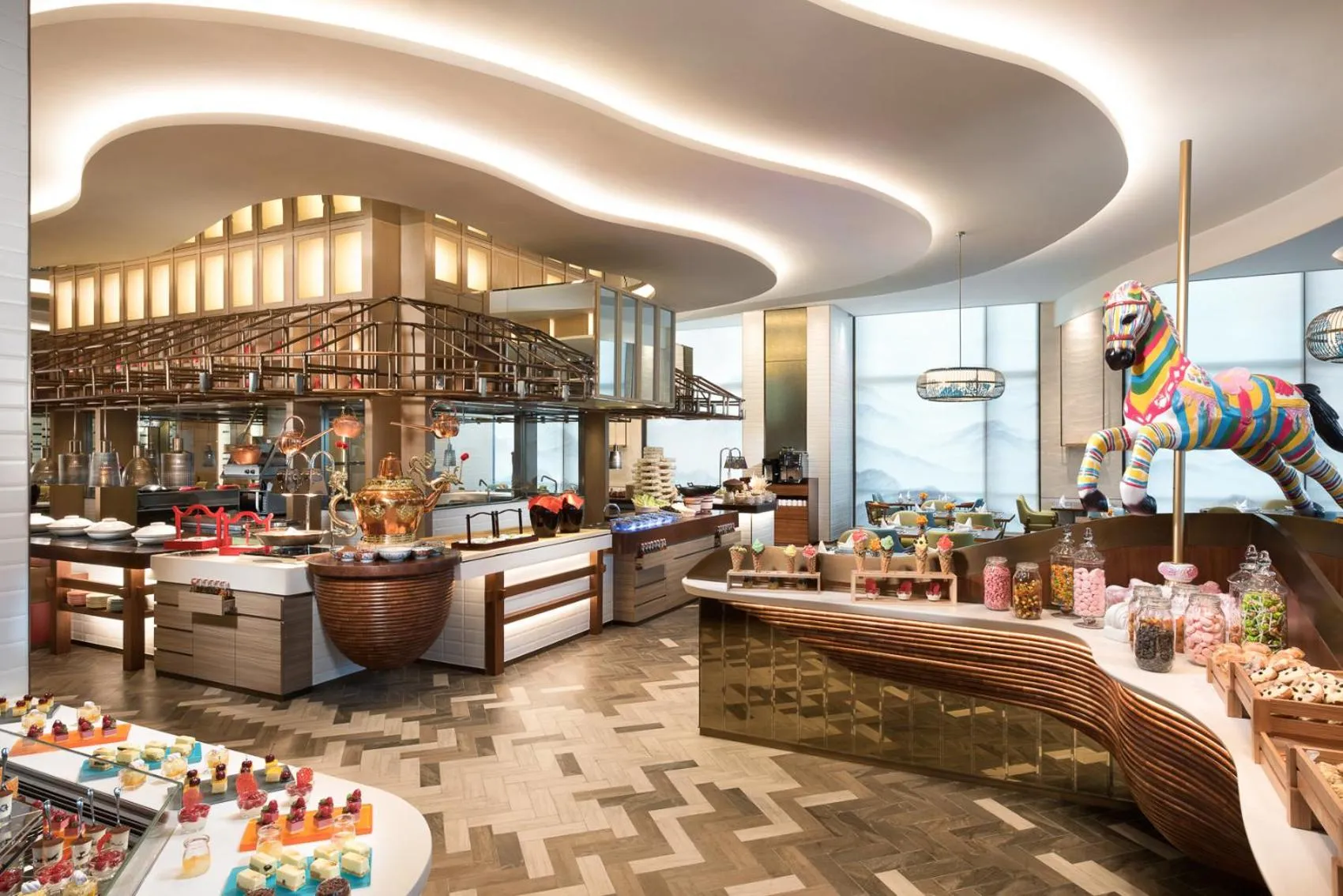 Restaurant/places to eat in Shangri-La Jinan