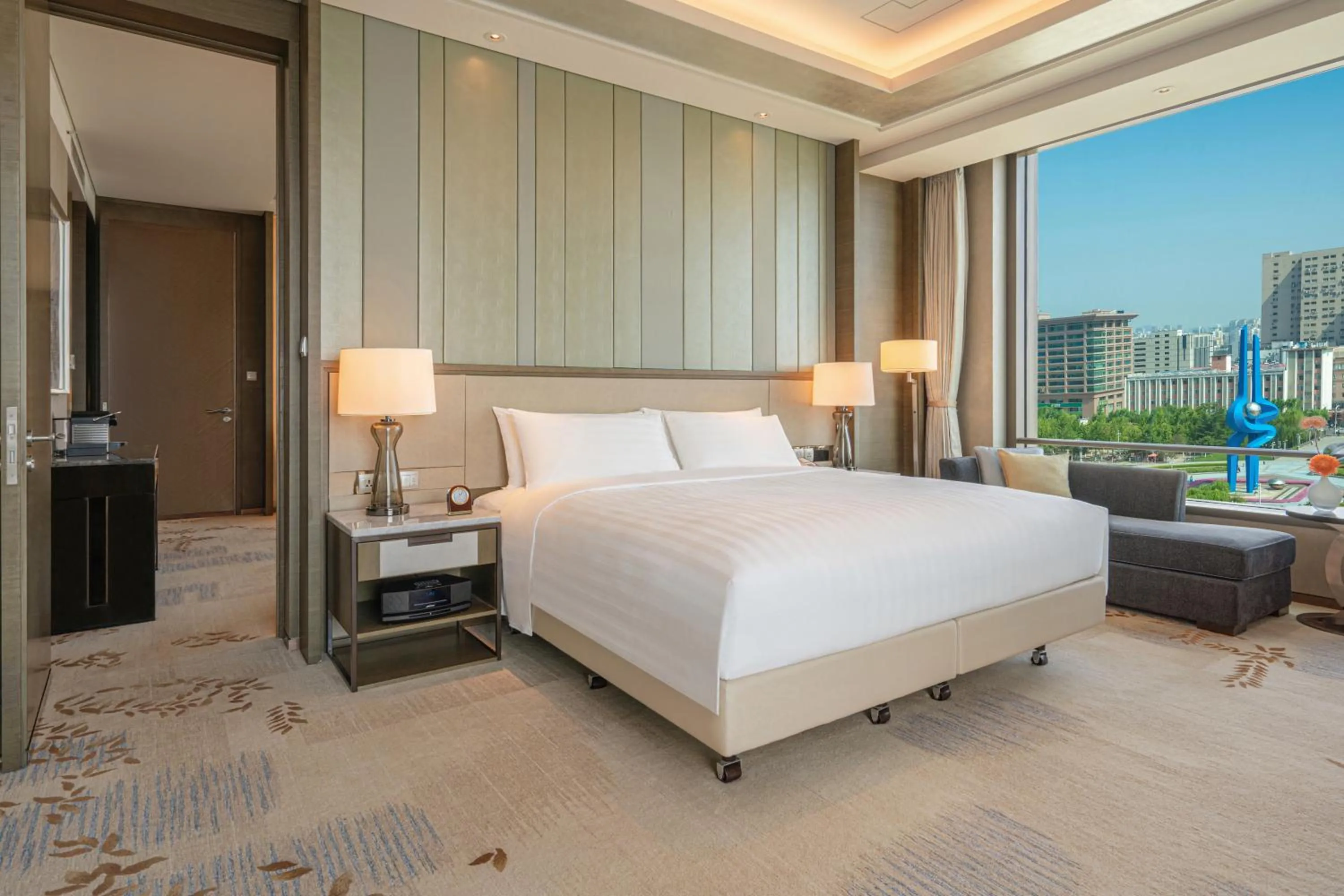 Bedroom, Bed in Shangri-La Jinan