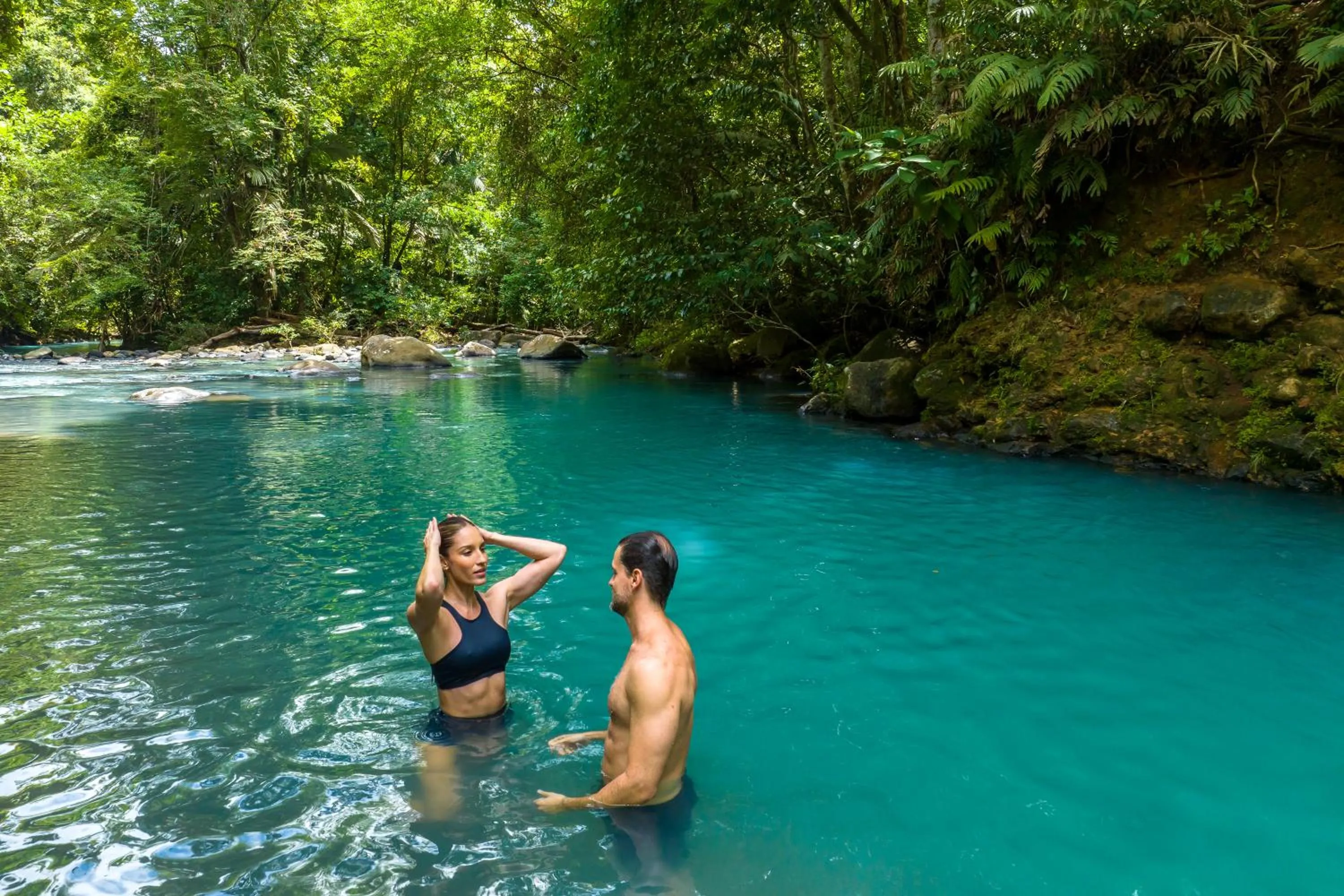 Day in Hideaway Rio Celeste Hotel