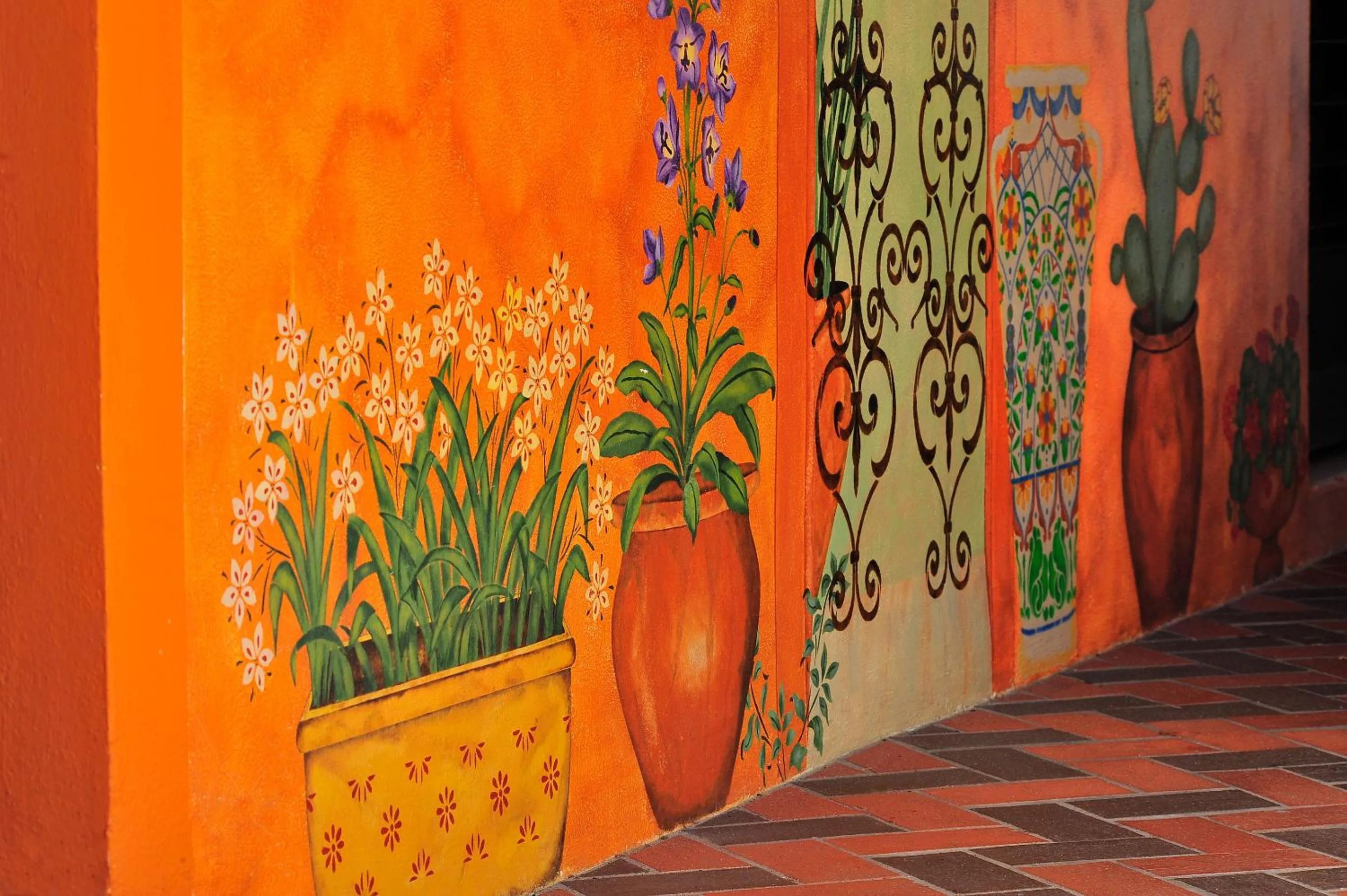 Facade/entrance in Blue Seas Courtyard