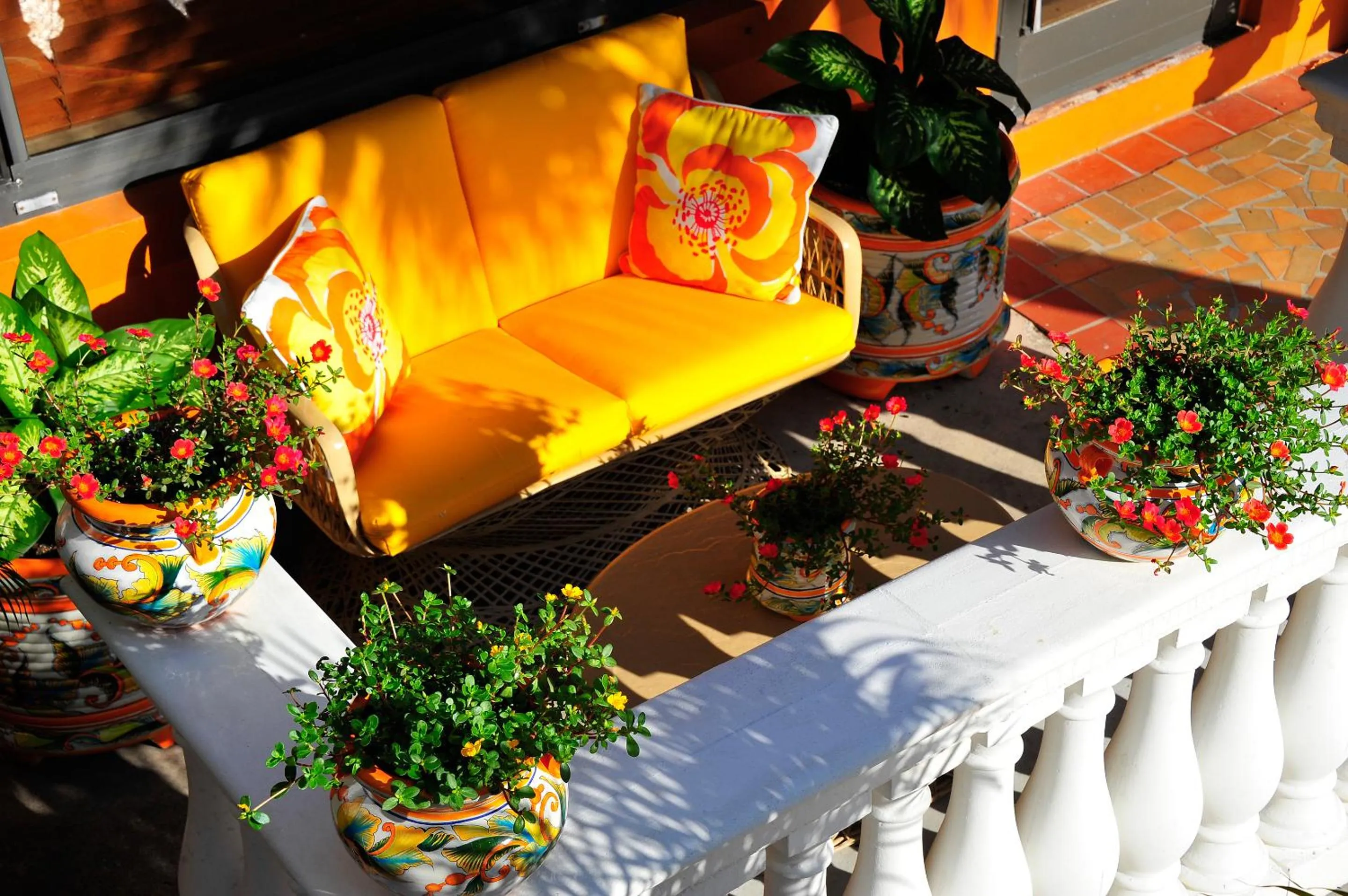 Balcony/Terrace in Blue Seas Courtyard