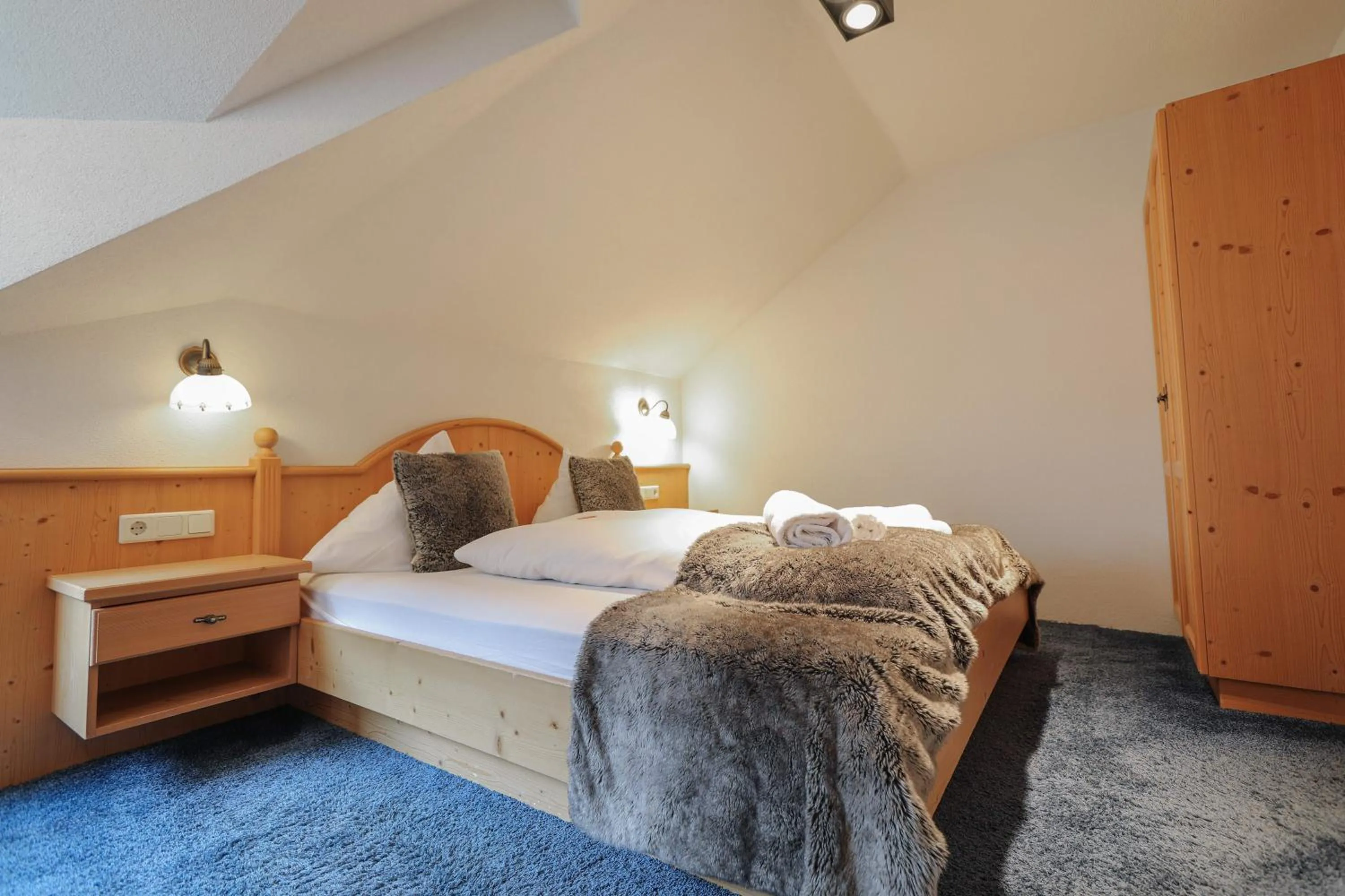 Bed in Chalet Madlein