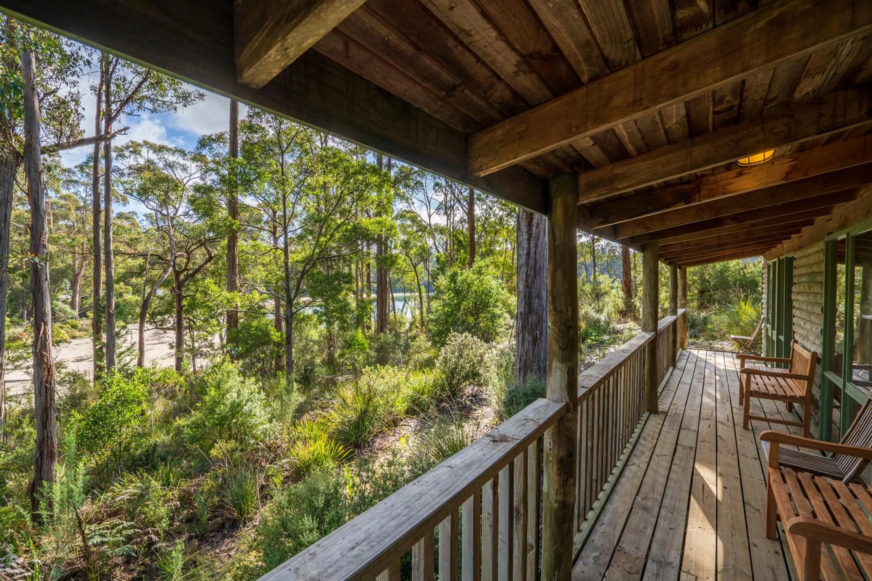 Natural landscape in Stewarts Bay Lodge
