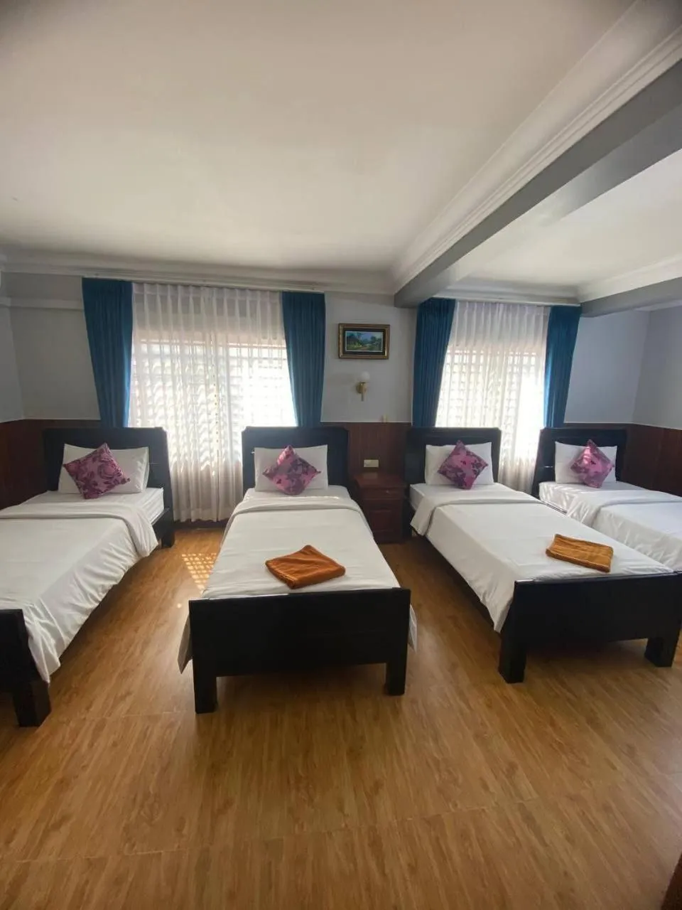 Bed in Jasmine Lodge Siem Reap