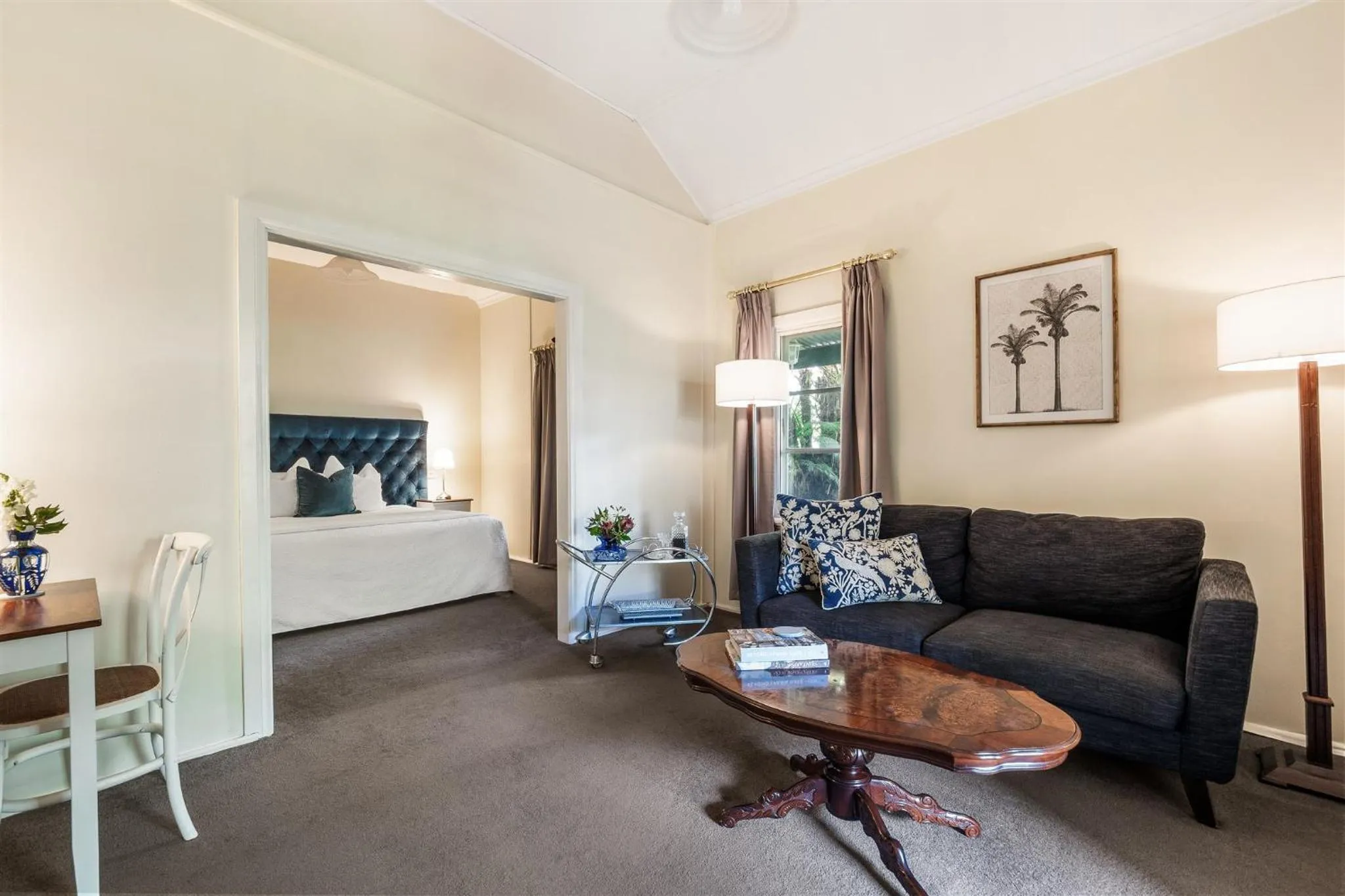 Living room in Margaret River Guest House