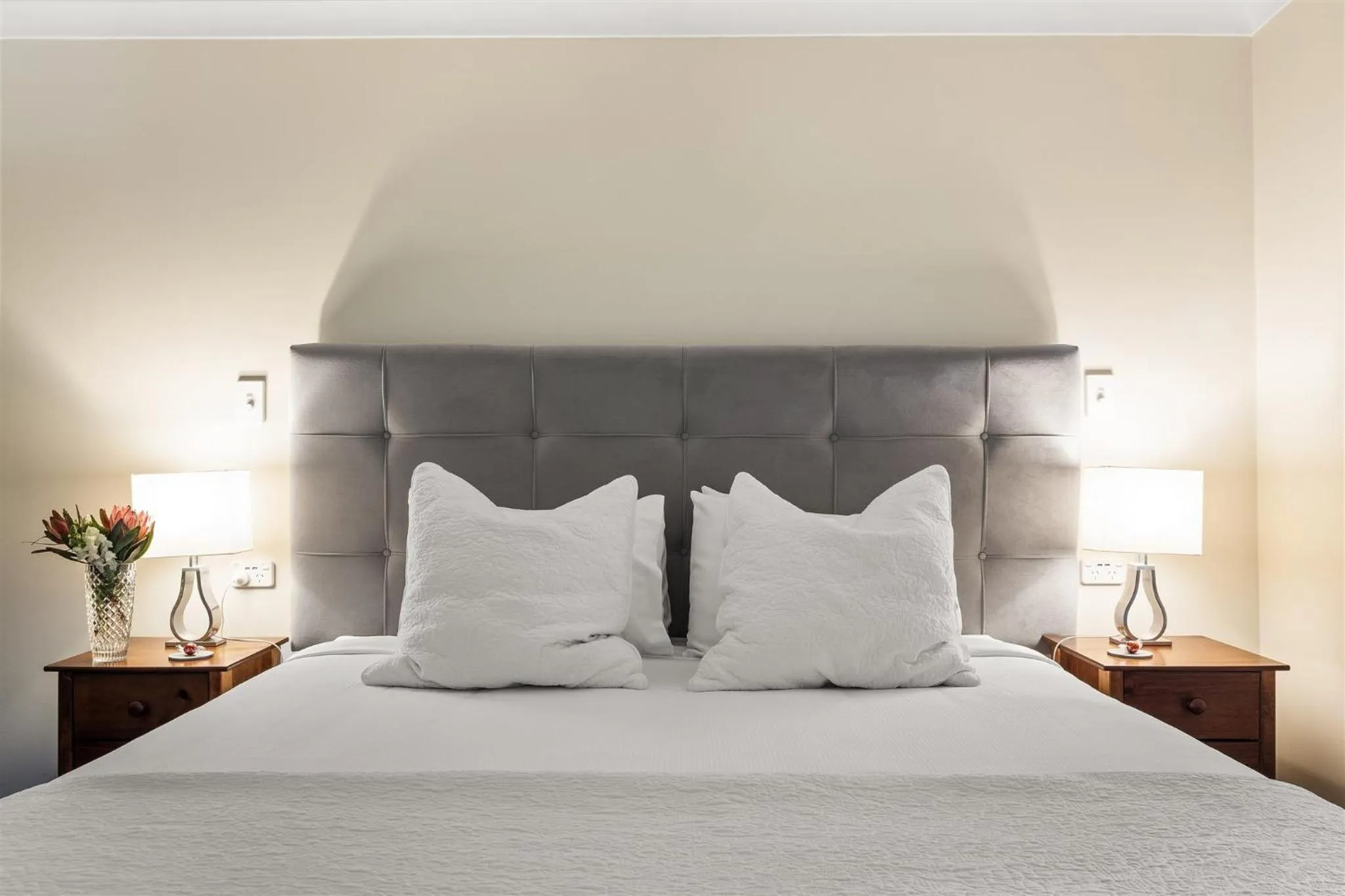 Bed in Margaret River Guest House