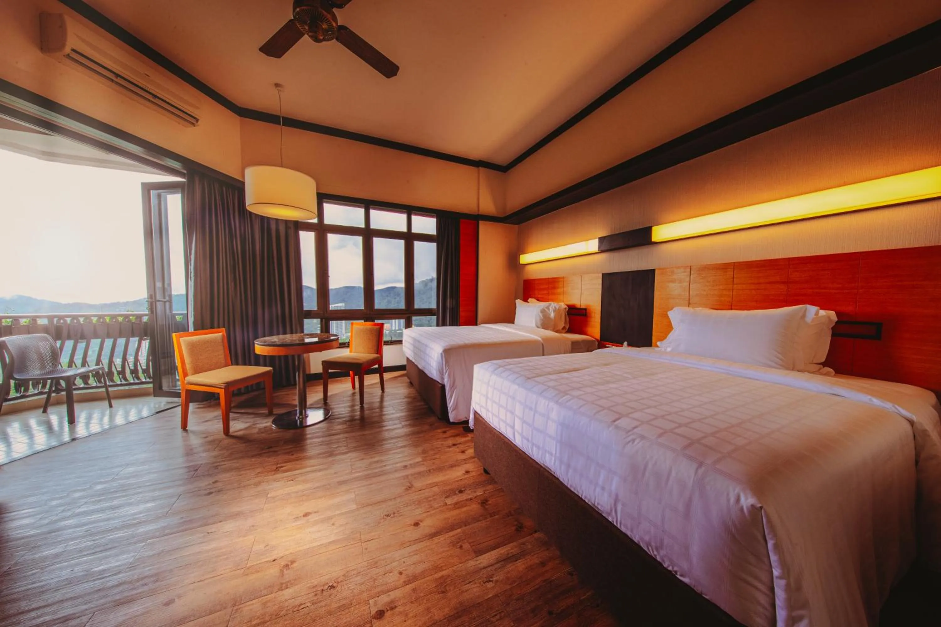 Bed in Resorts World Awana