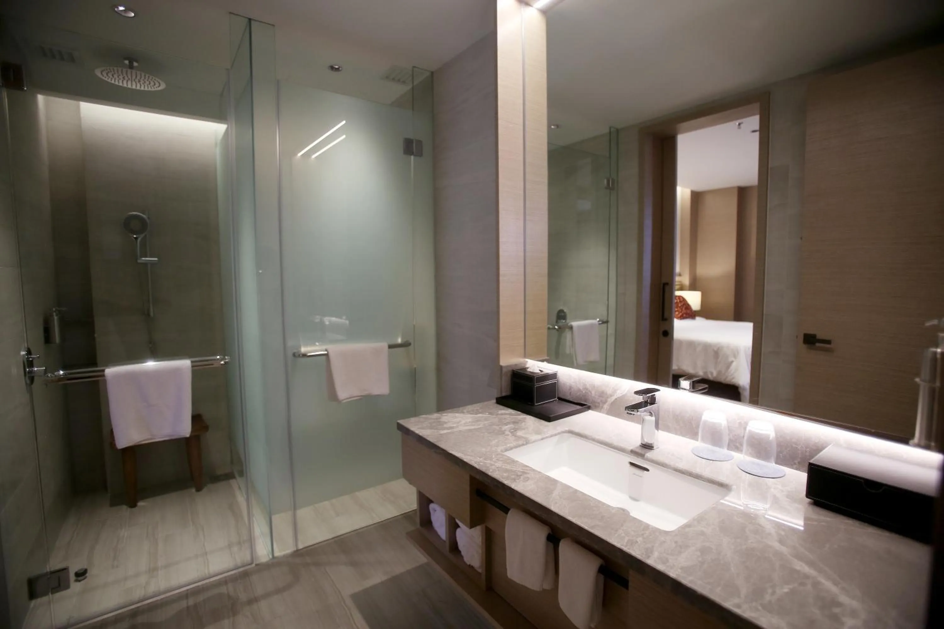 Shower in Resorts World Awana