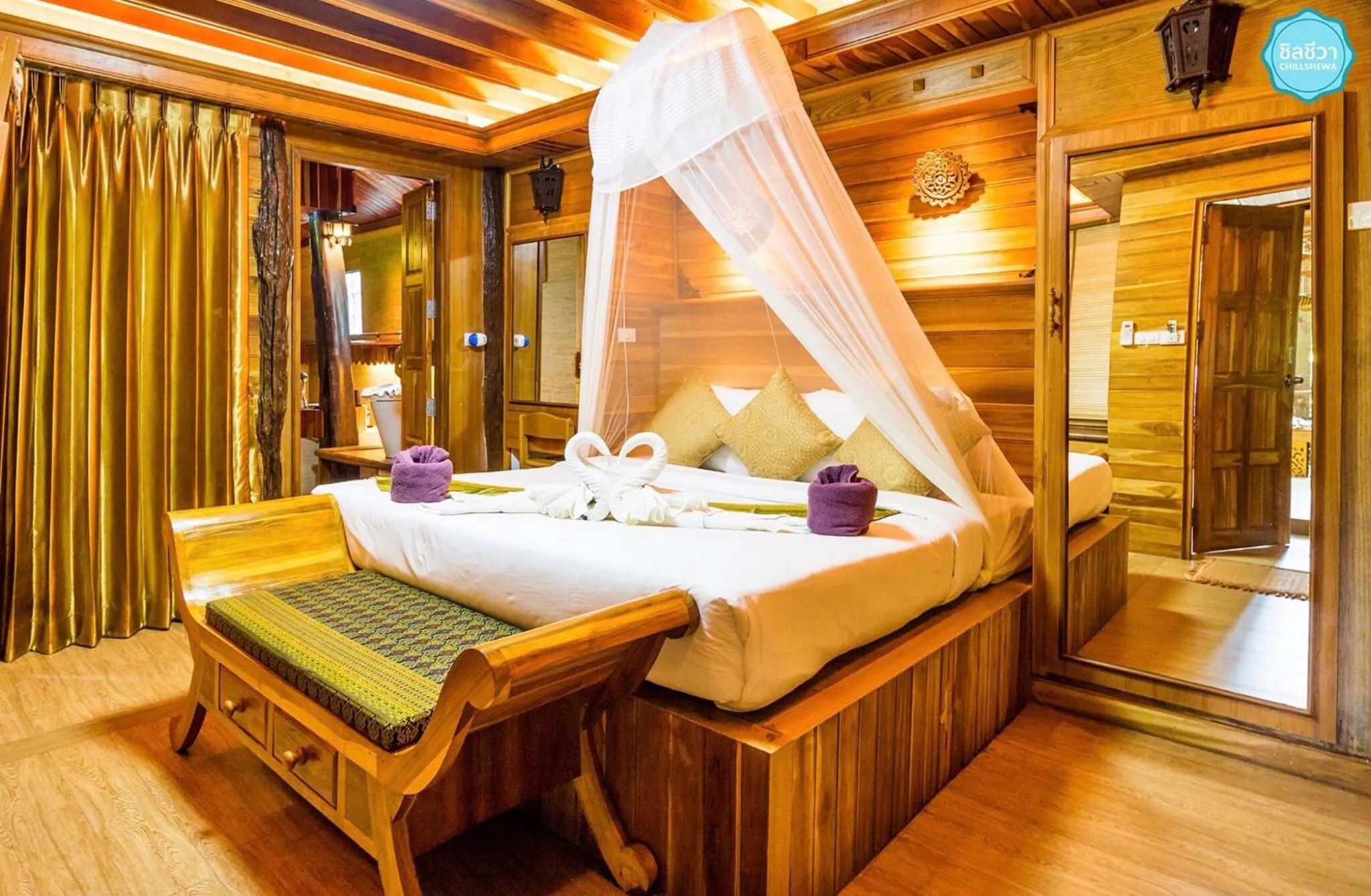 Bedroom, Bed in Baan Habeebee Resort