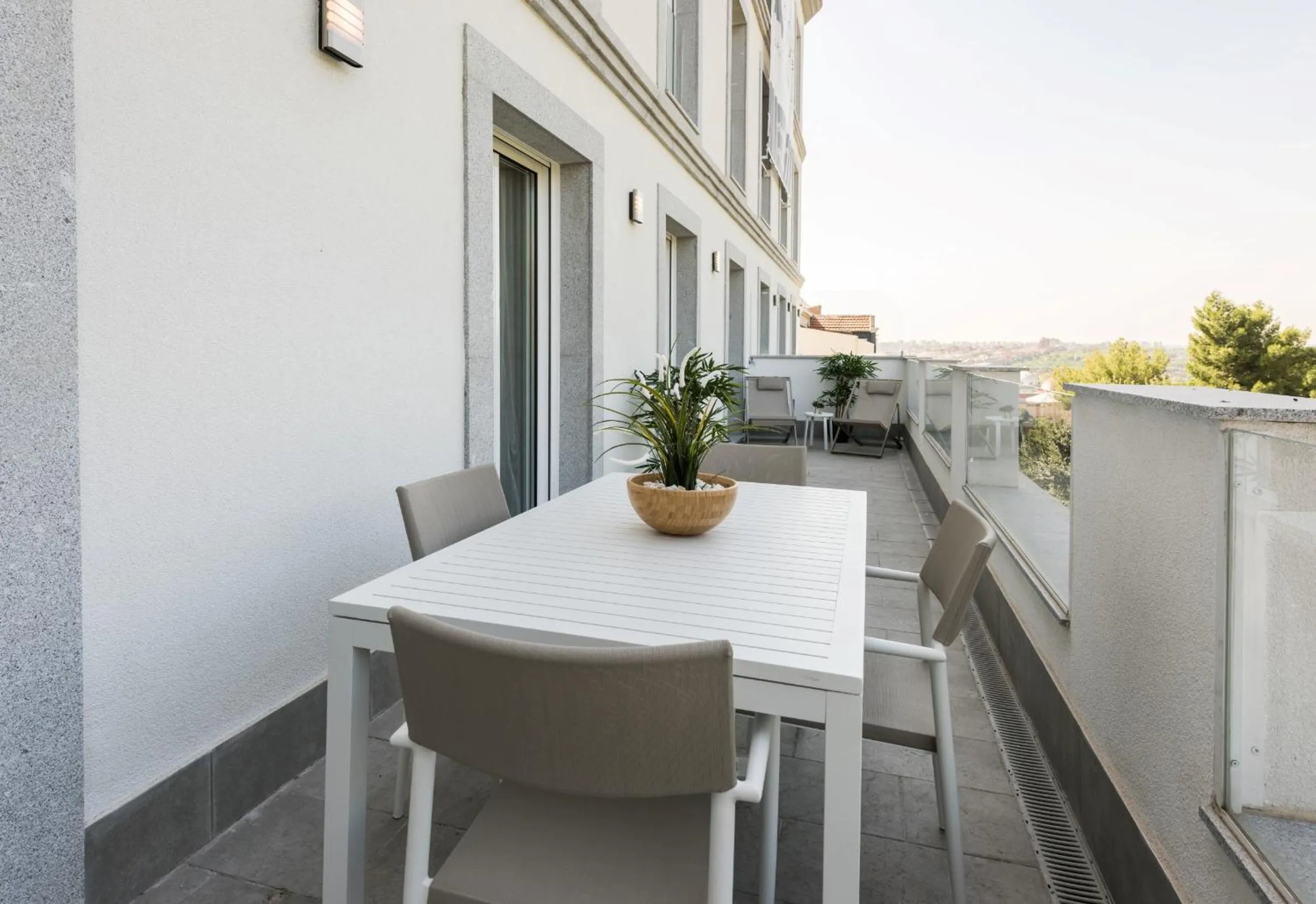 Balcony/Terrace in Plaza de España Skyline
