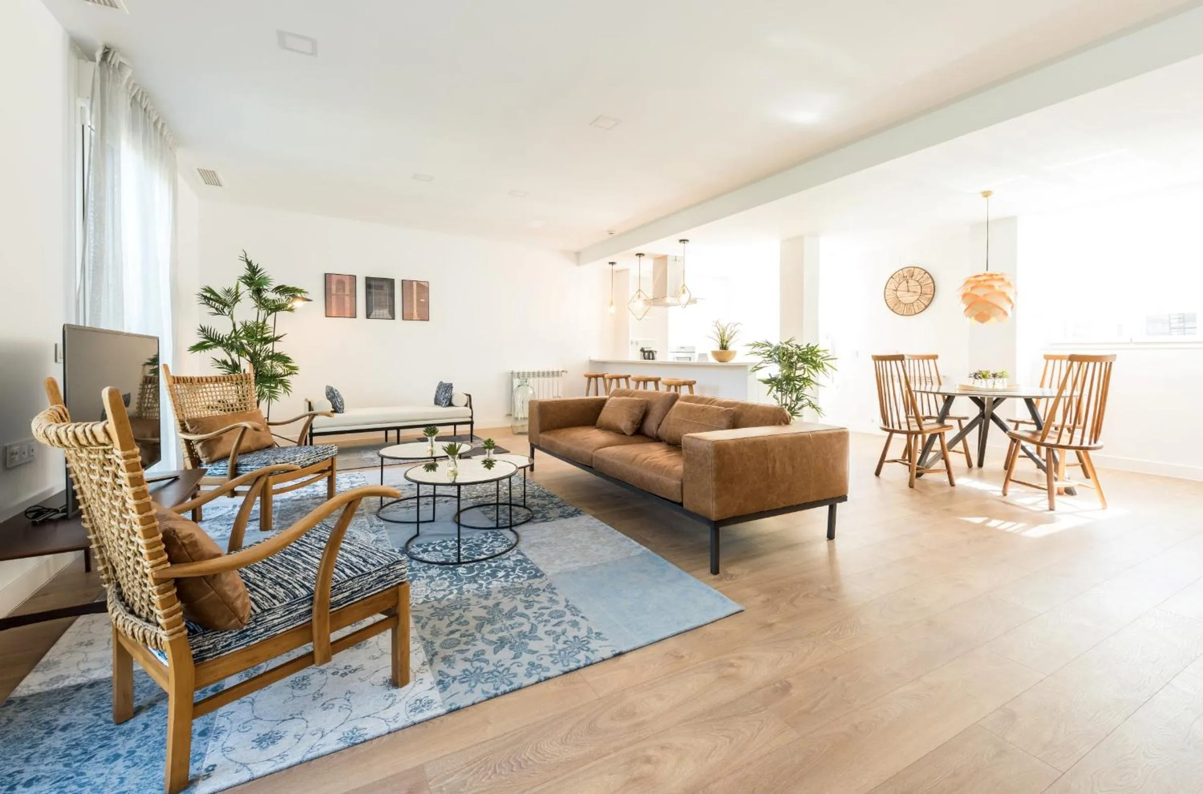Living room in Plaza de España Skyline