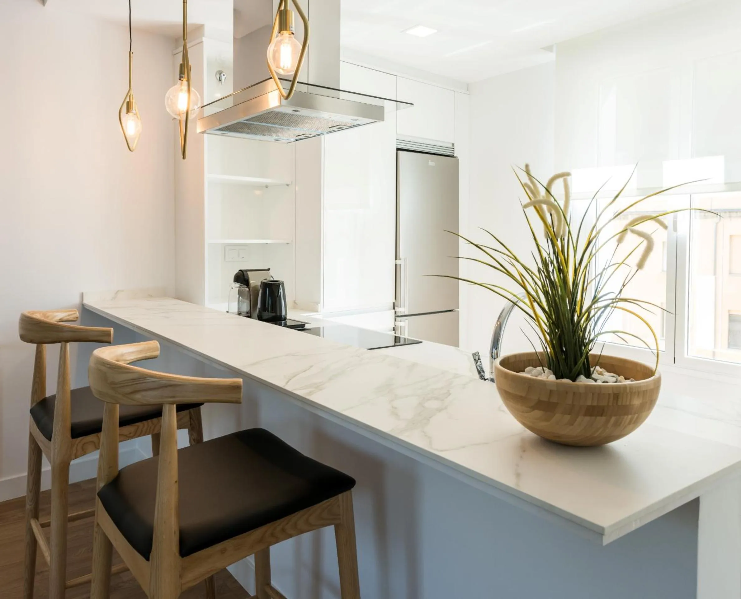 Kitchen or kitchenette in Plaza de España Skyline