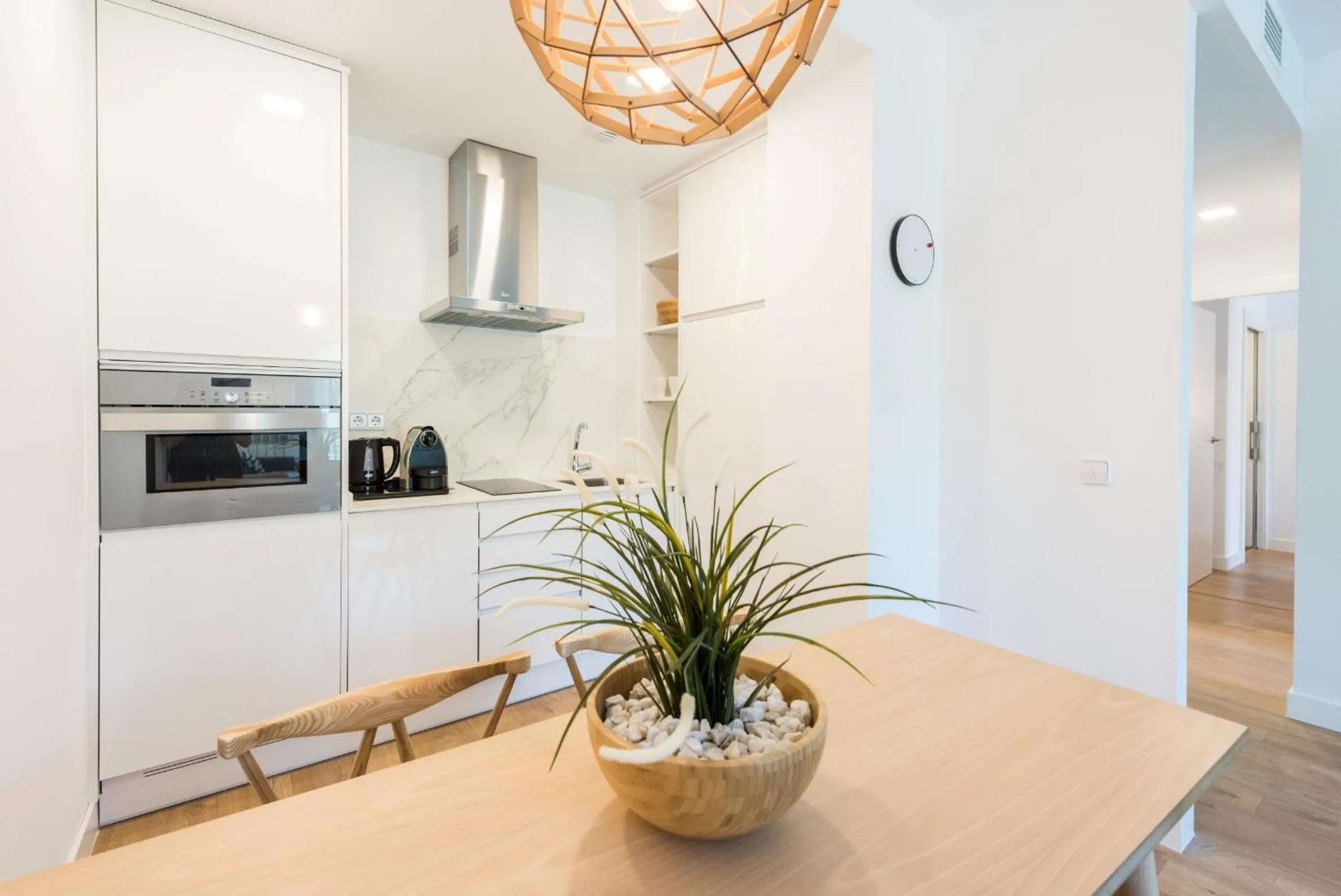 Kitchen or kitchenette in Plaza de España Skyline