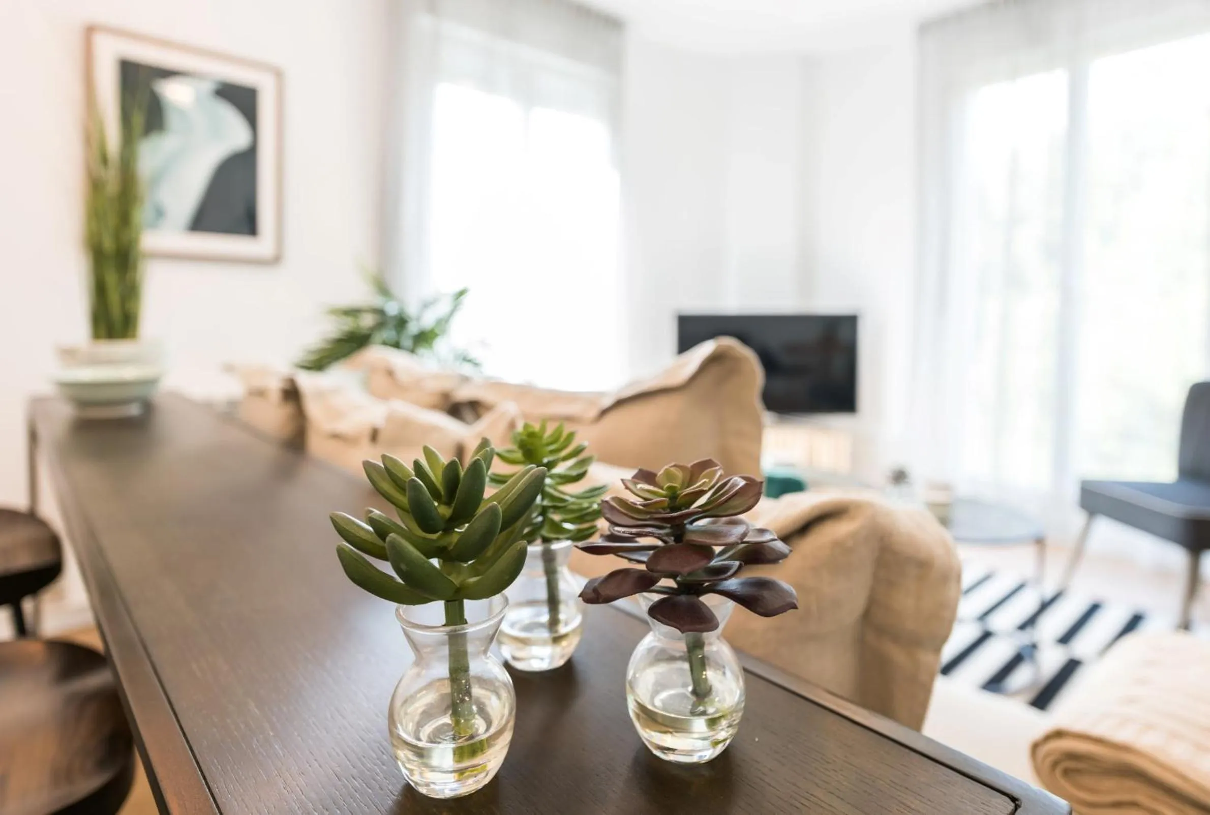 Living room in Plaza de España Skyline