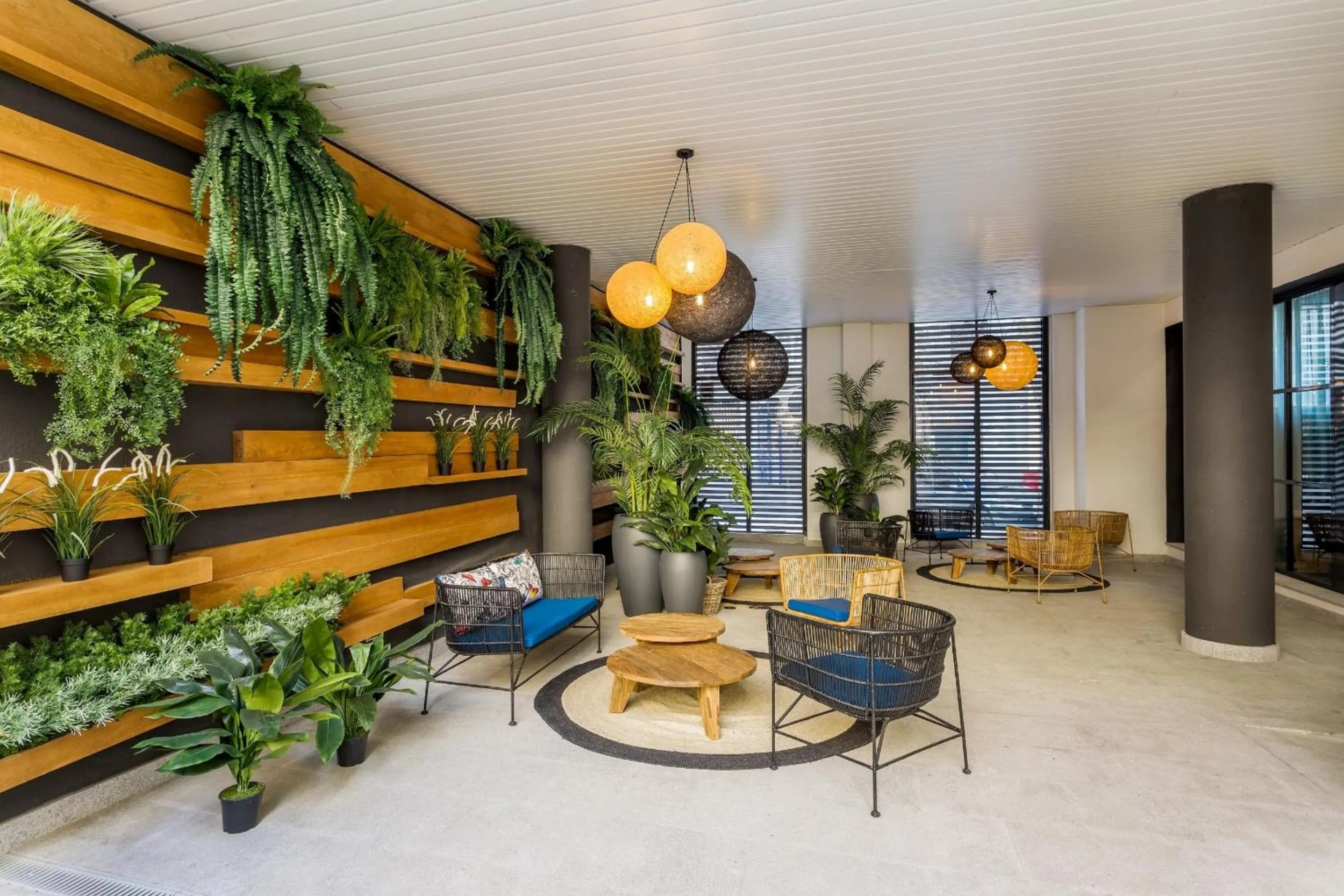 Patio in Plaza de España Skyline