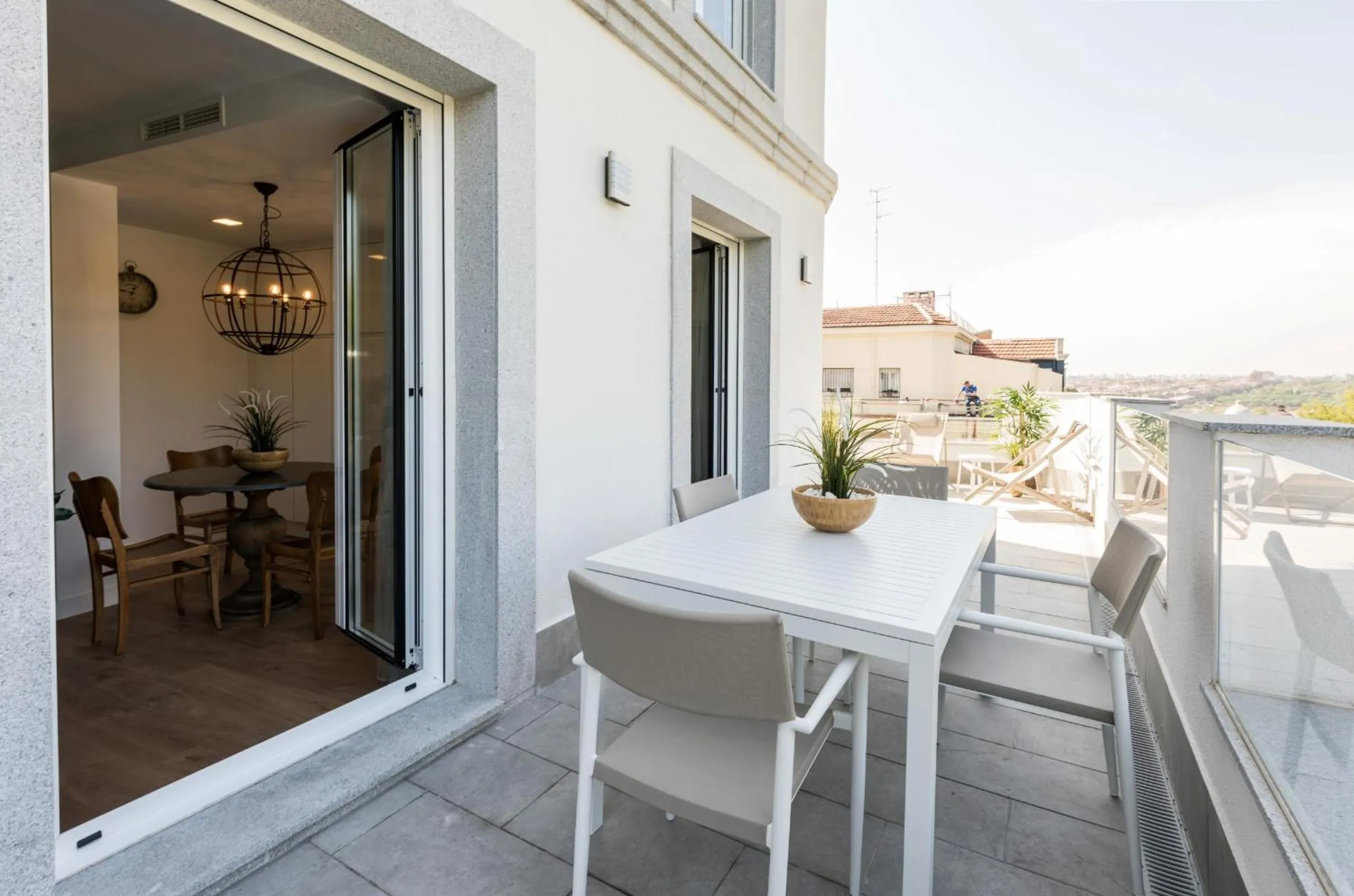 Balcony/Terrace in Plaza de España Skyline