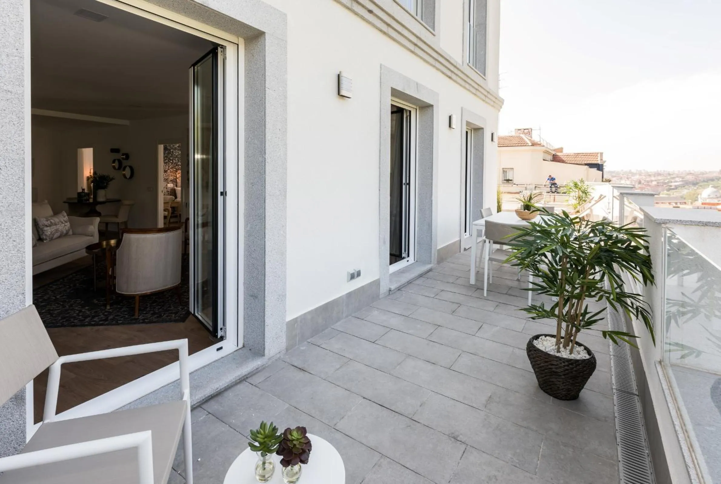 Balcony/Terrace in Plaza de España Skyline