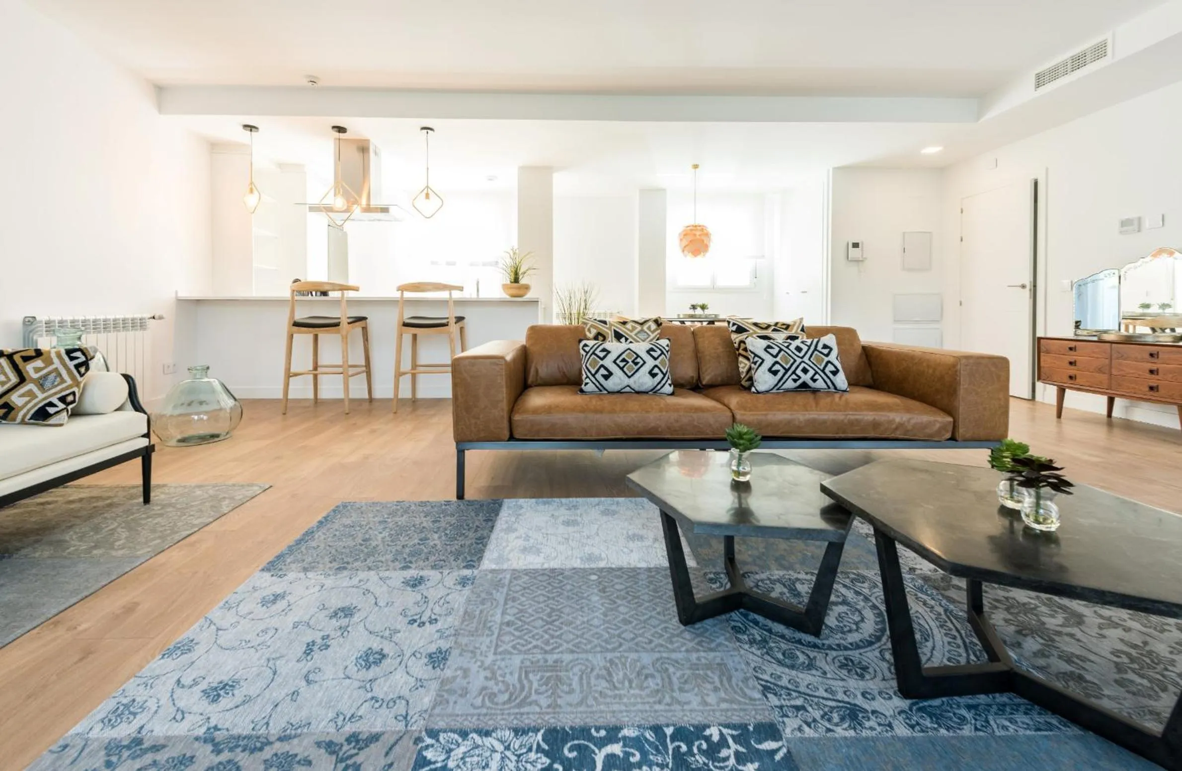 Living room in Plaza de España Skyline