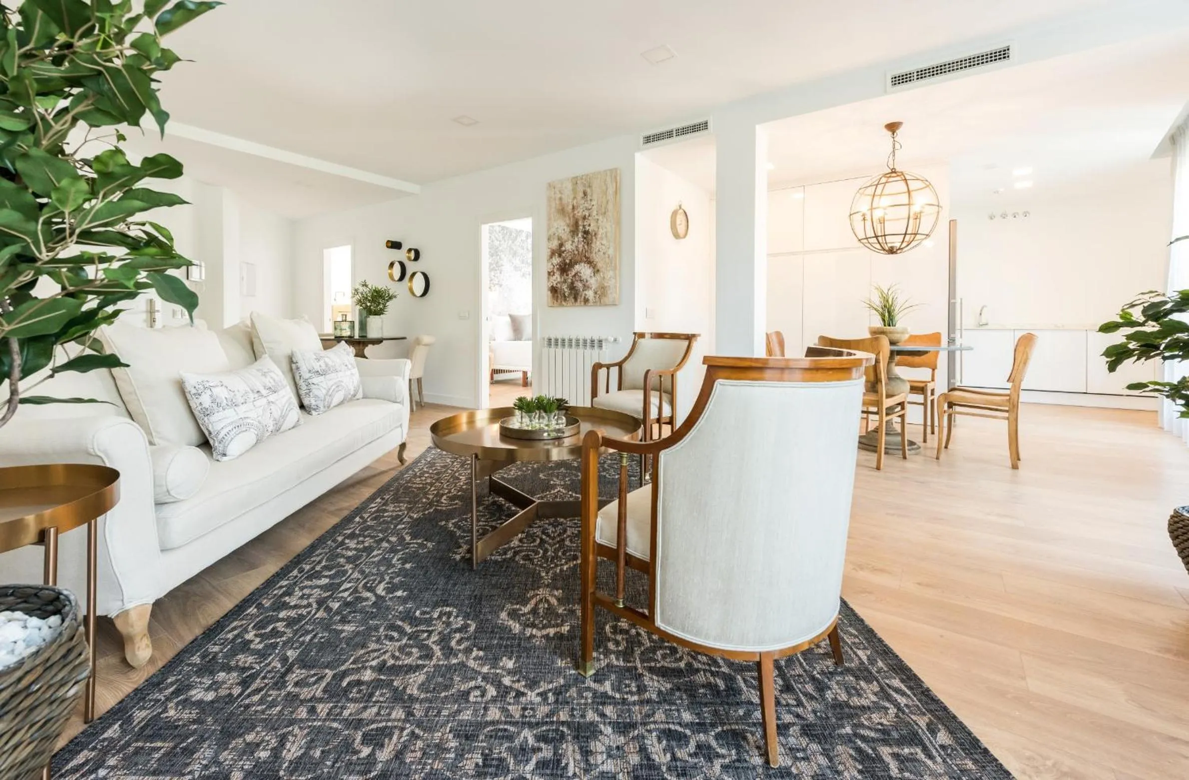 Living room in Plaza de España Skyline