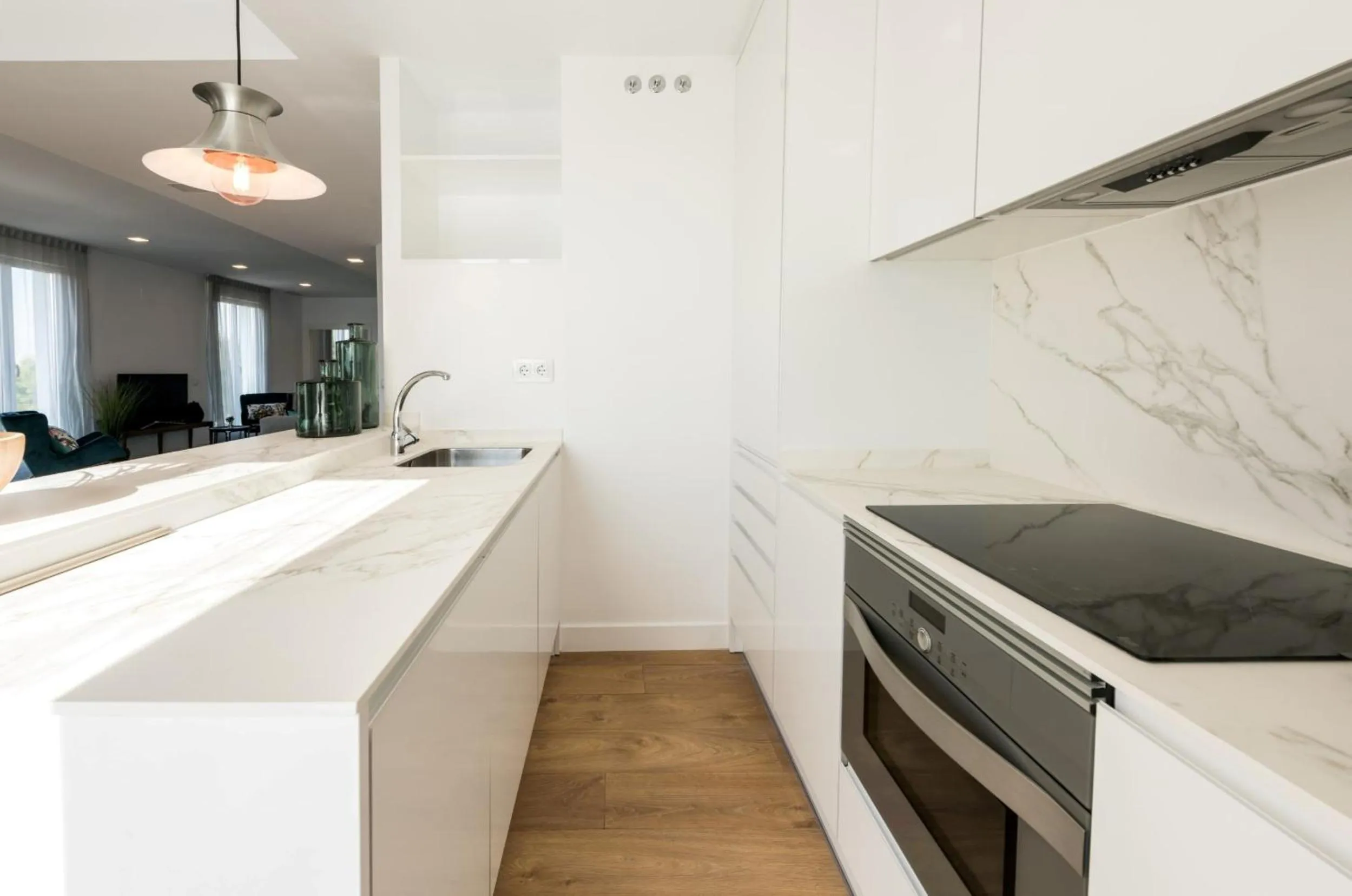 Kitchen or kitchenette in Plaza de España Skyline