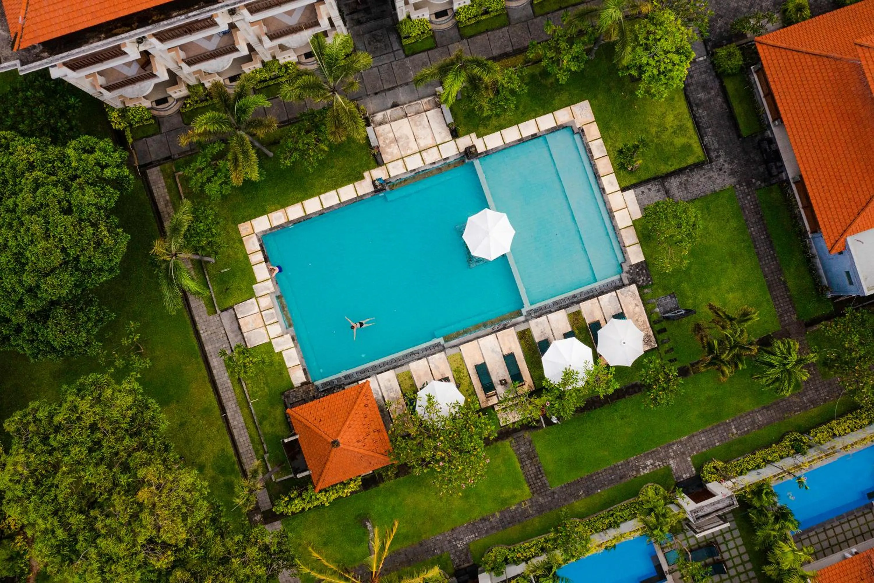 Bird's eye view in Kusuma Resort Seminyak