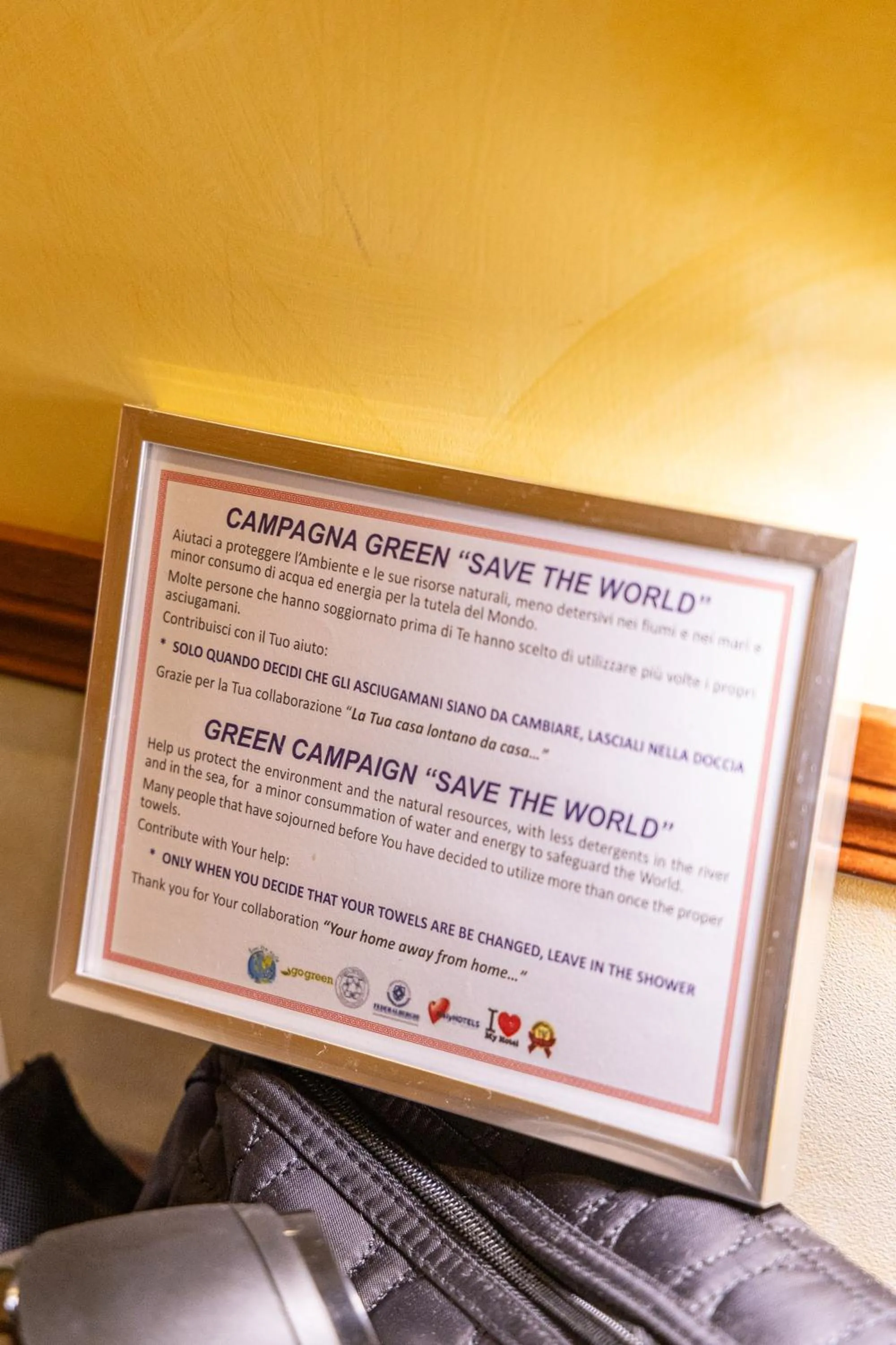 Logo/Certificate/Sign in Hotel Manfredi Suite In Rome