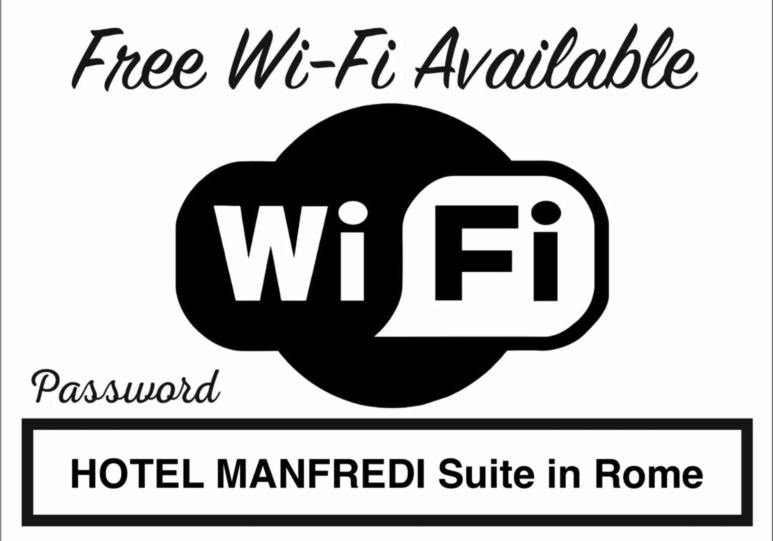 Area and facilities in Hotel Manfredi Suite In Rome