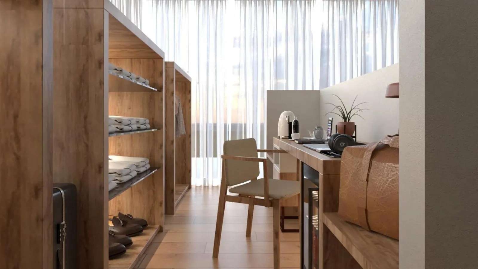 Bed in Beach Hotel Terracotta