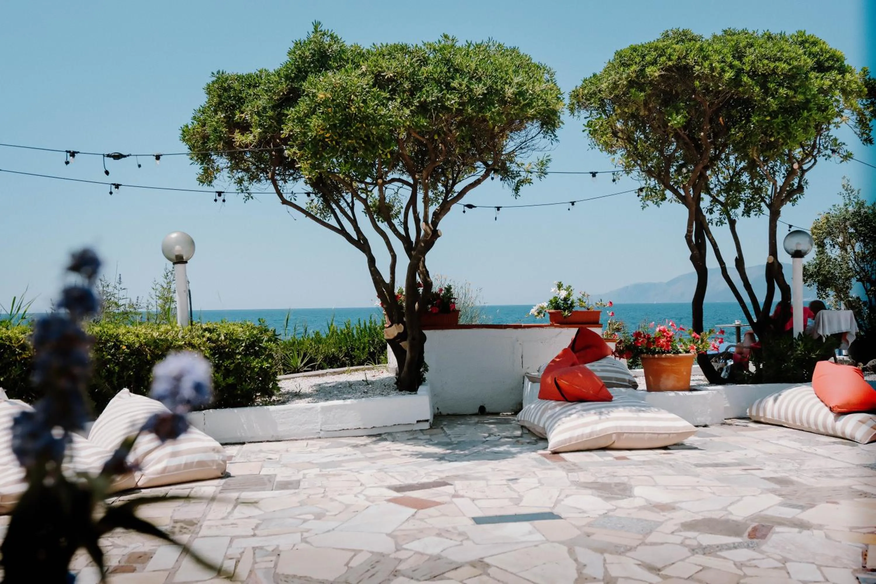 Garden in Hotel Mediterraneo Sapri