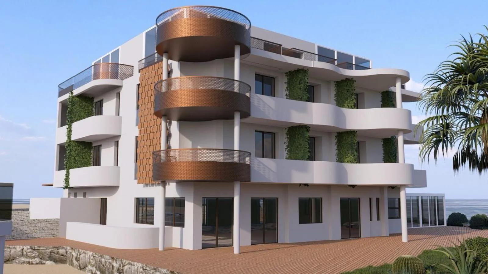 Property building in Beach Hotel Terracotta