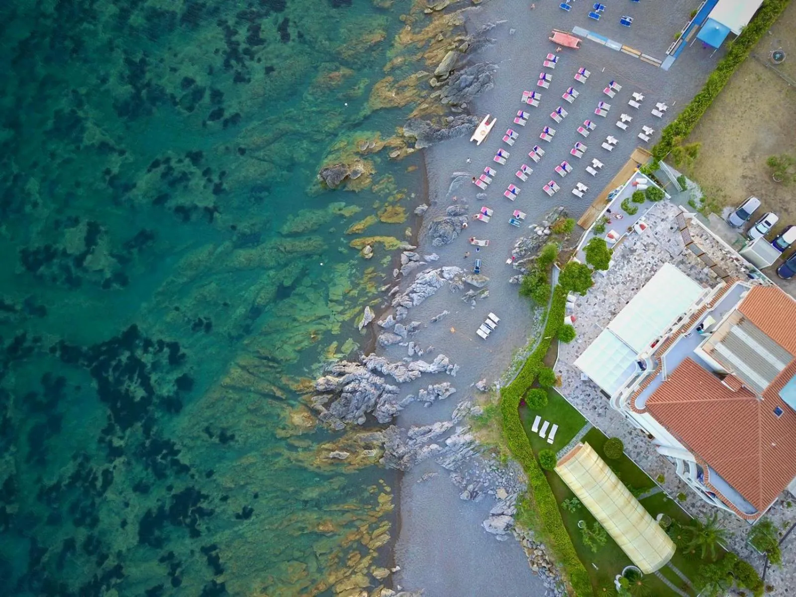 Property building in Hotel Mediterraneo Sapri