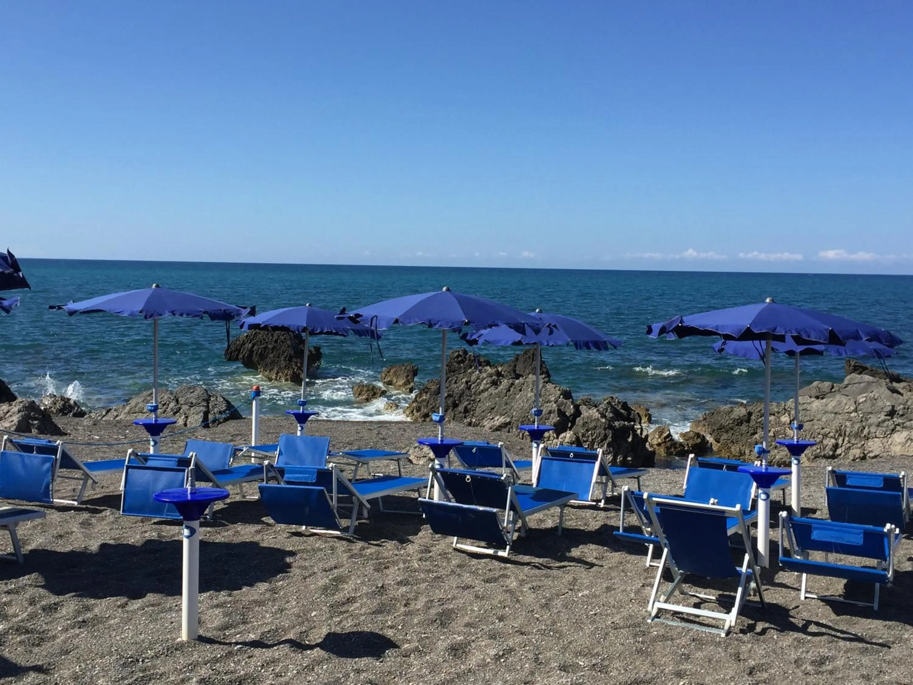 Beach in Hotel Mediterraneo Sapri