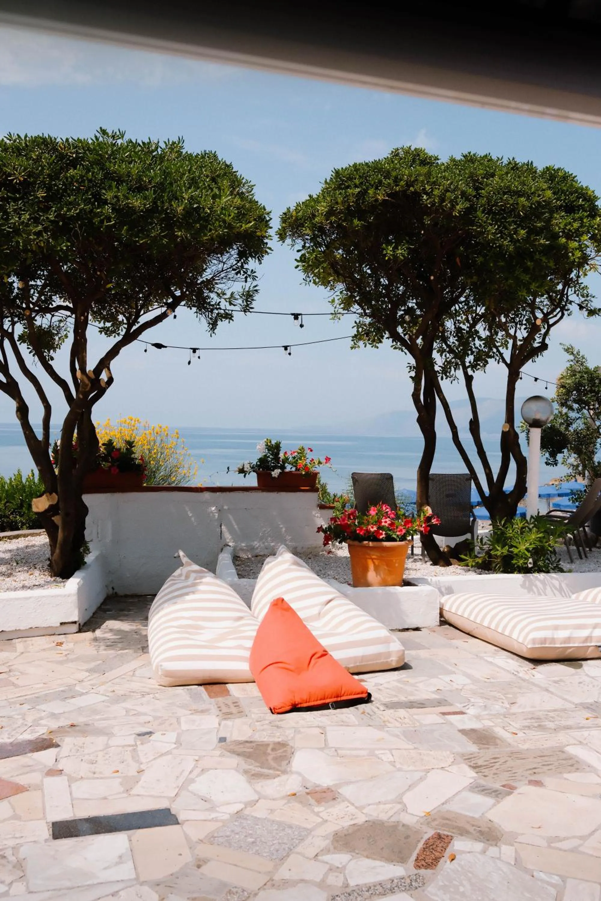 Balcony/Terrace in Hotel Mediterraneo Sapri