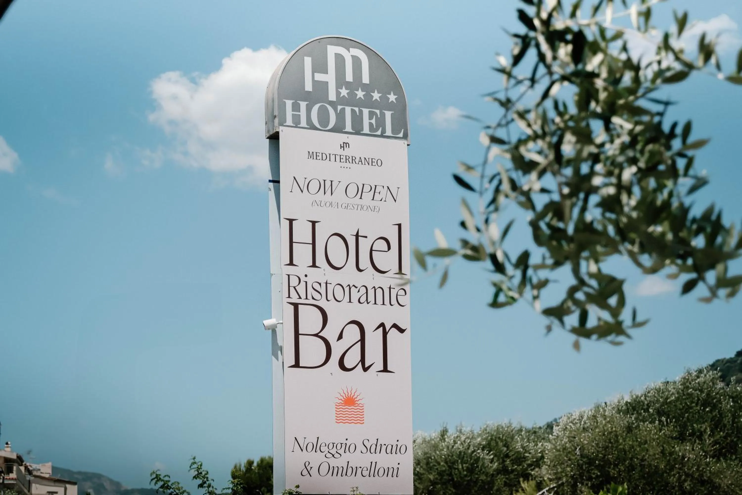 Property building in Hotel Mediterraneo Sapri