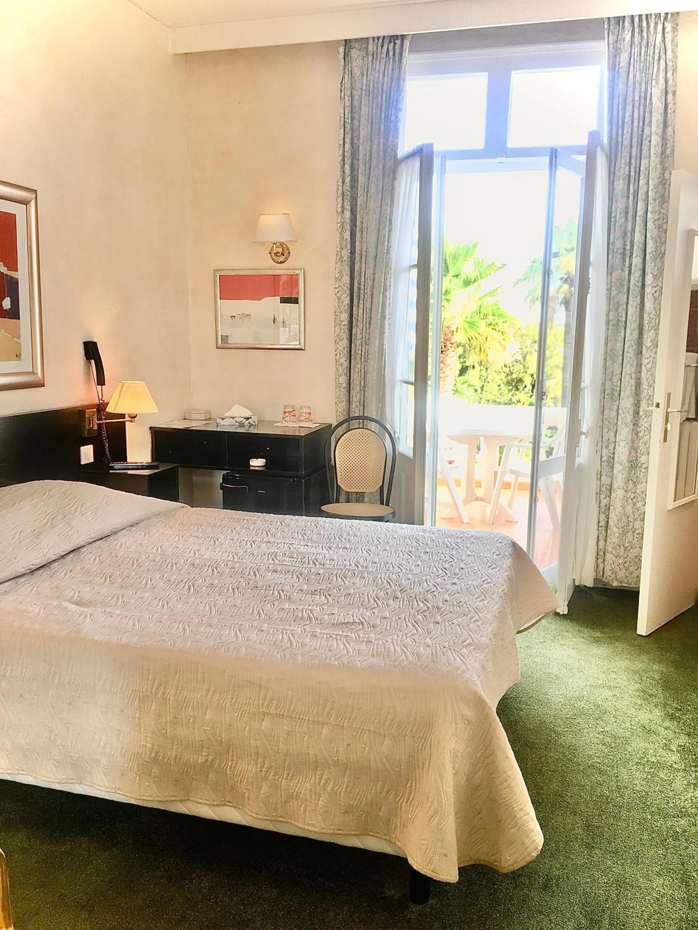 Decorative detail in Hotel des Mimosas